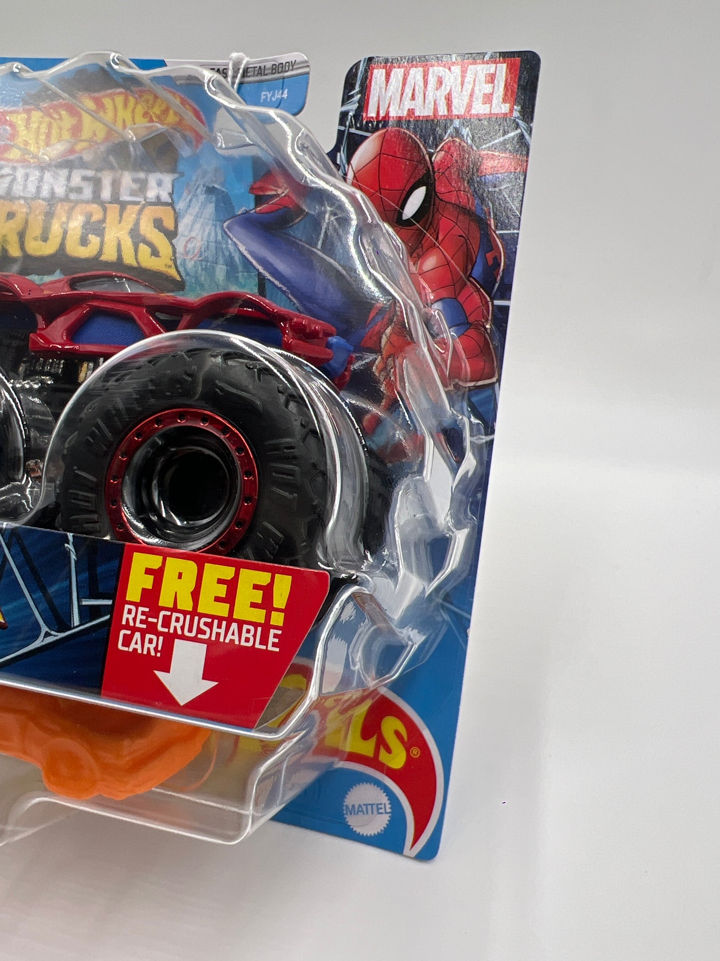 Hot Wheels Monster Trucks Marvel #8 Spider-Man 125A