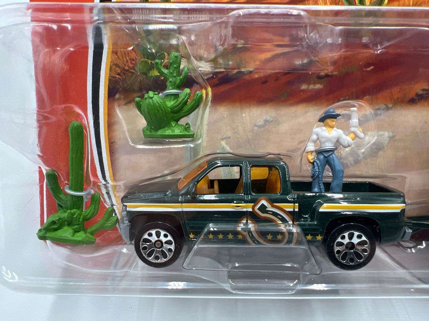 Matchbox Hitch N Haul Cowboy Trail Chevy Silverado & Horse Box