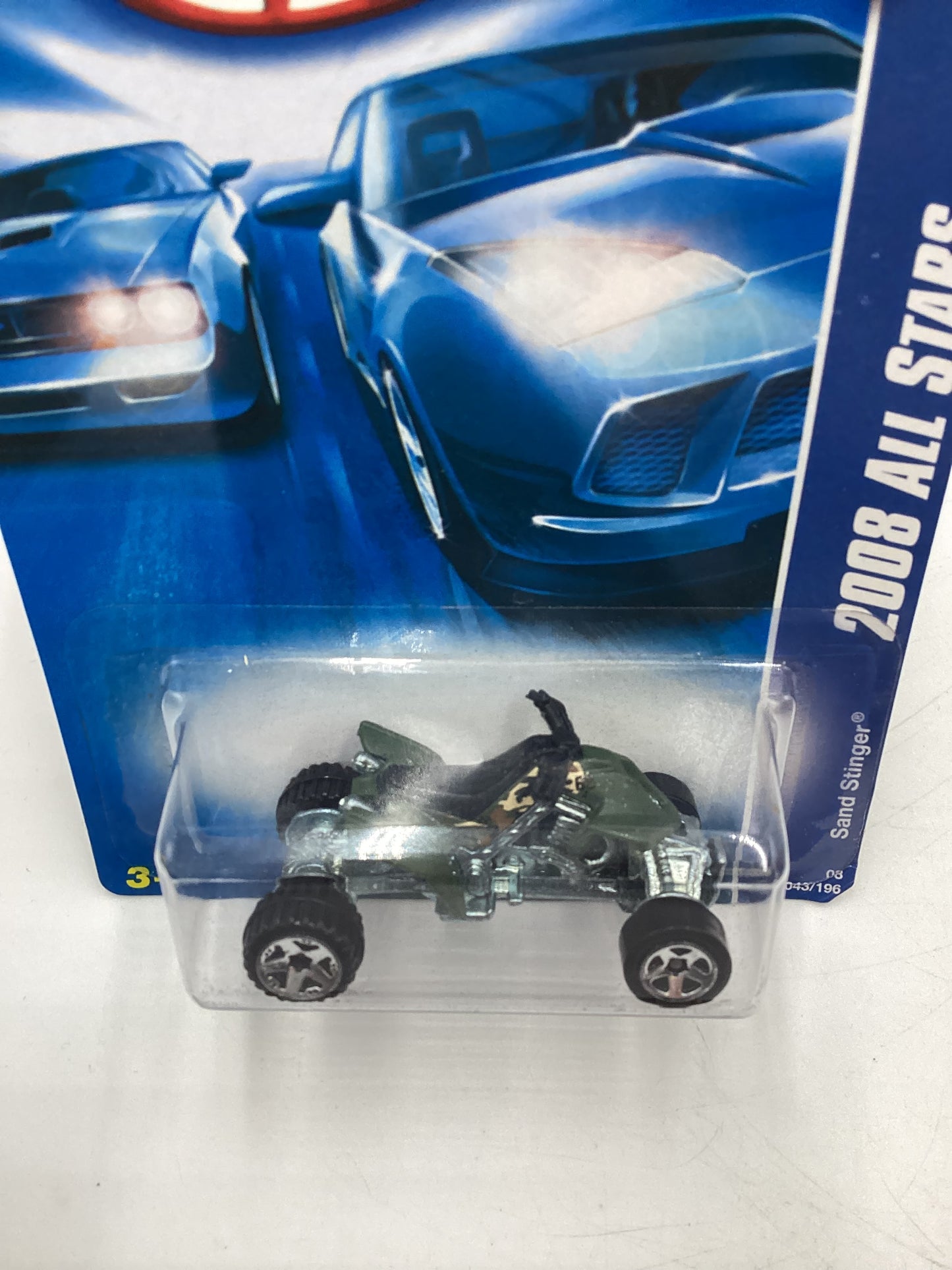 2008 Hot Wheels All Stars #43 Sand Stinger Green EE5