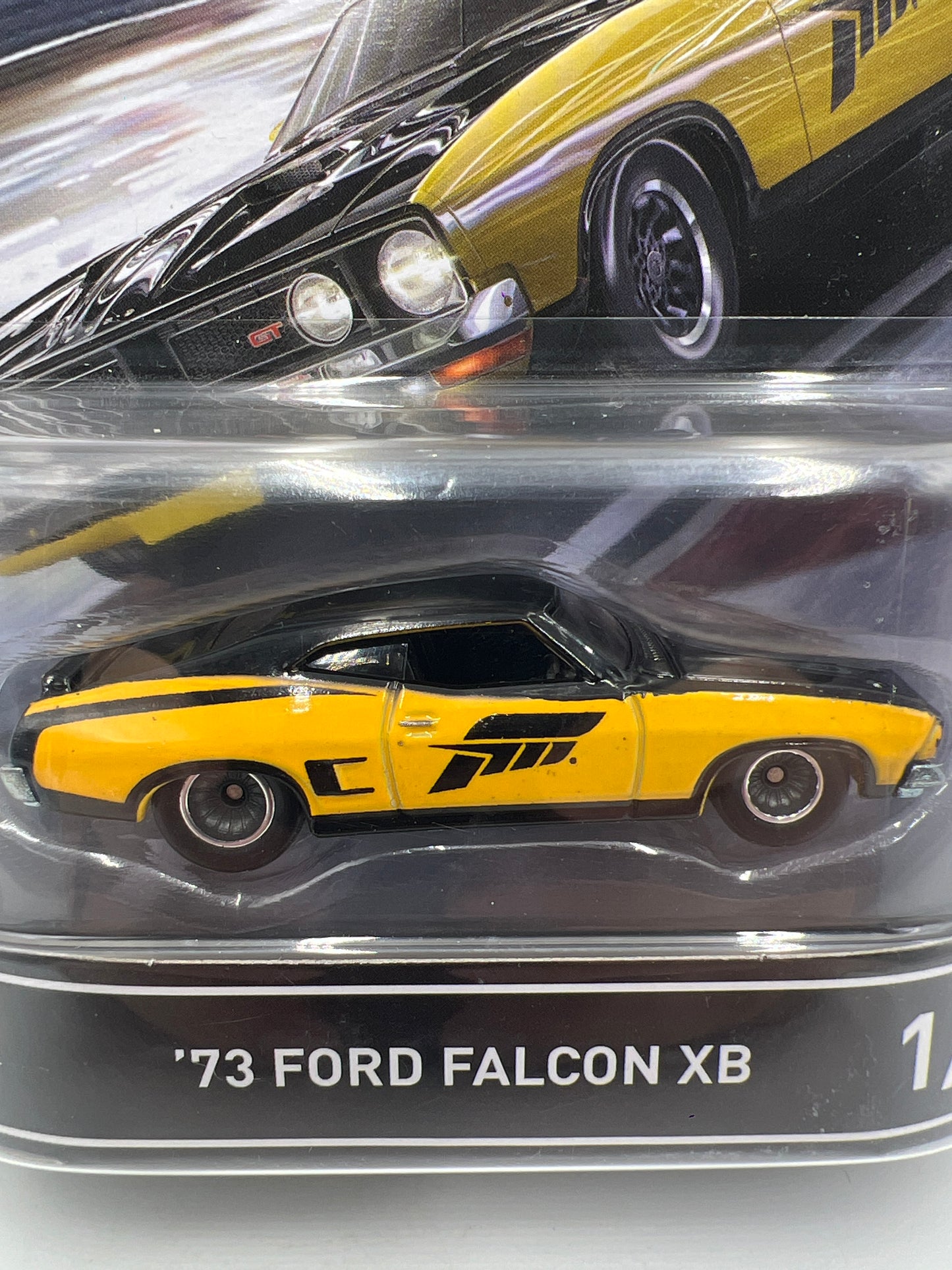 Hot Wheels Retro Entertainment Forza Motorsport #1 73 Ford Falcon XB Yellow/Black 244M
