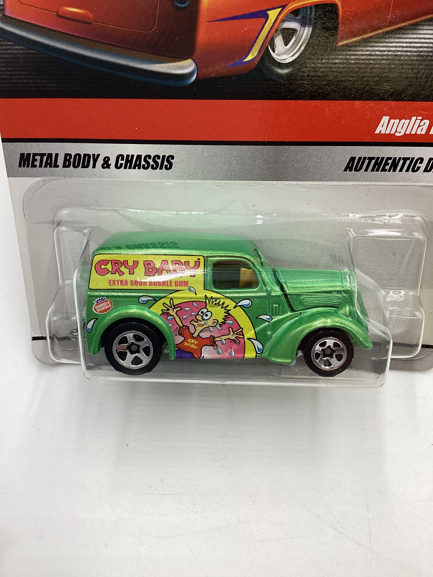 Hot Wheels Delivery Cry Baby Anglia Panel Green (SR)