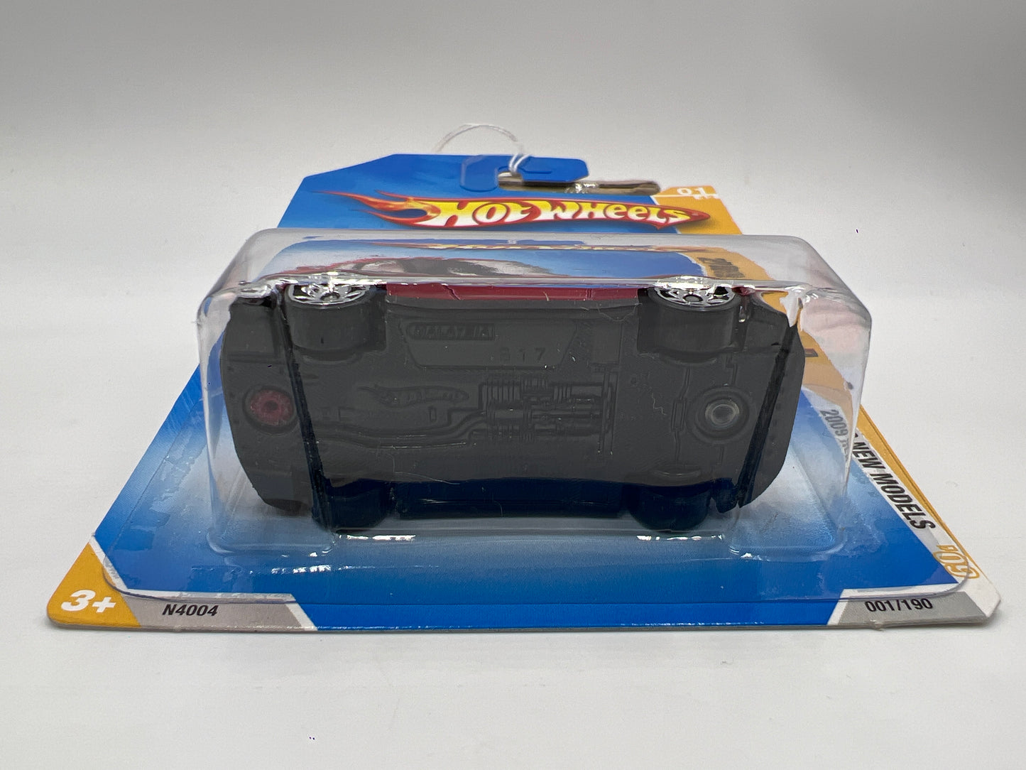 2009 Hot Wheels New Models #1 2009 Nissan GT-R Red