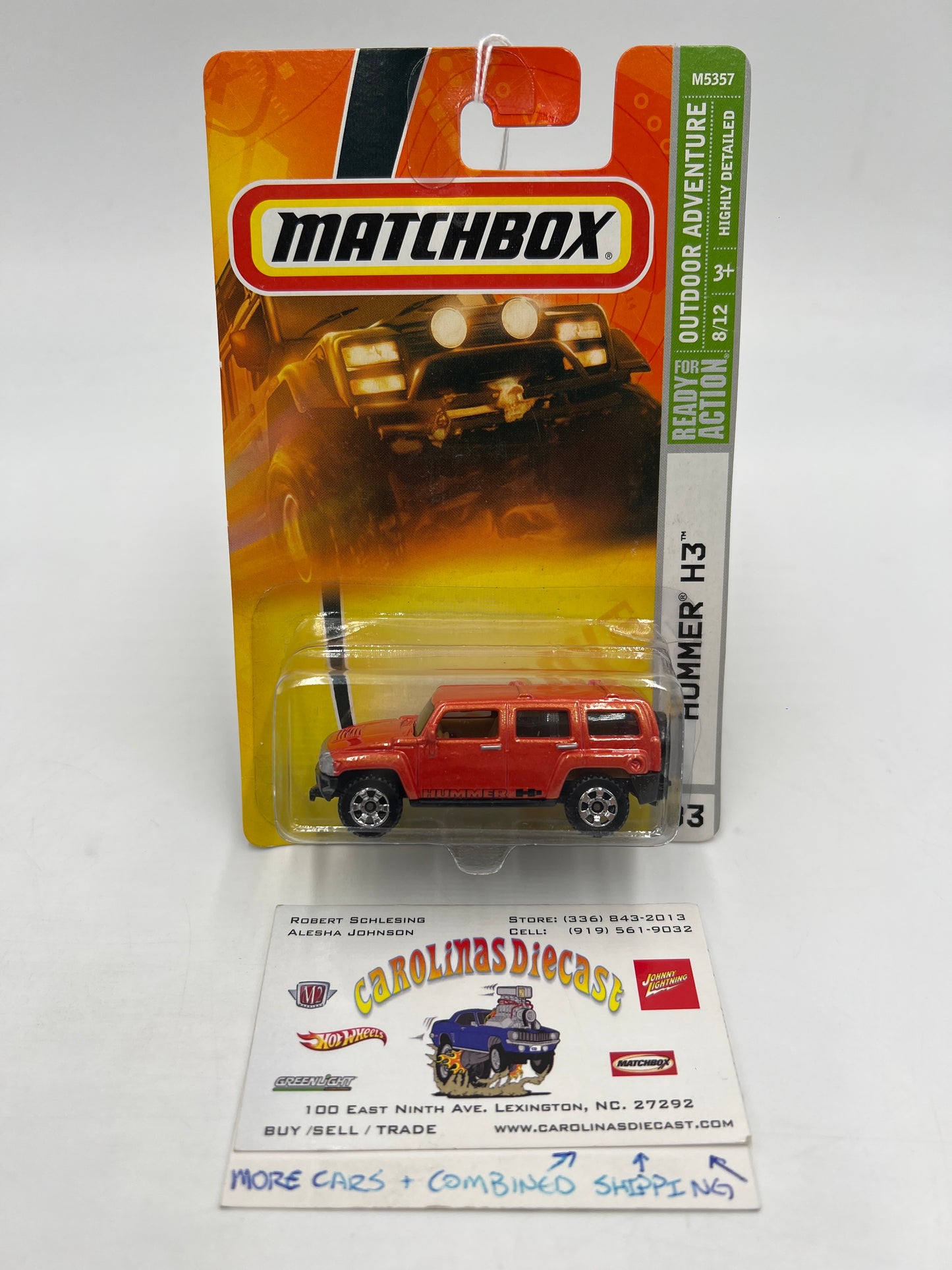 Matchbox Outdoor Adventure #83 Hummer H3 Orange 216K