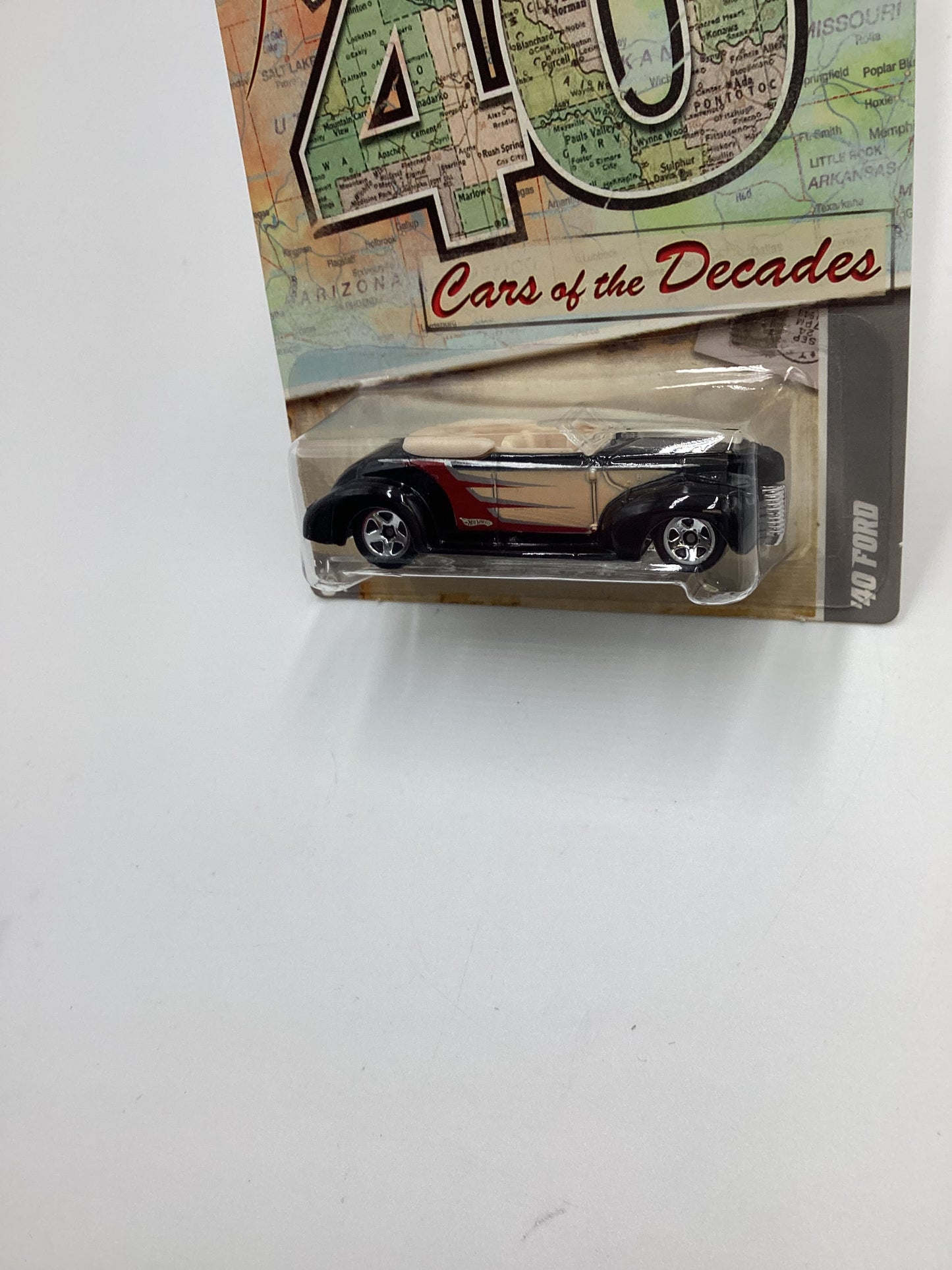 2011 Hot Wheels Cars of the Decades The 40s #6 40 Ford Black 157G