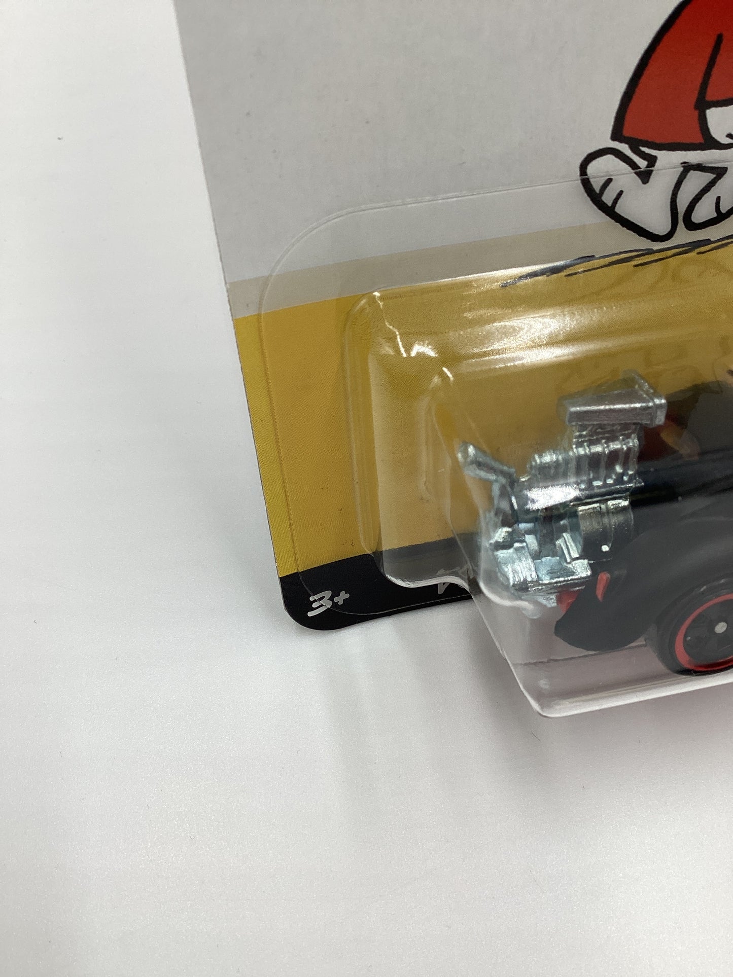 Hot Wheels Silver Series Peanuts 75 Years #1 Volkswagen Beetle Matte Black Snoopy 160K