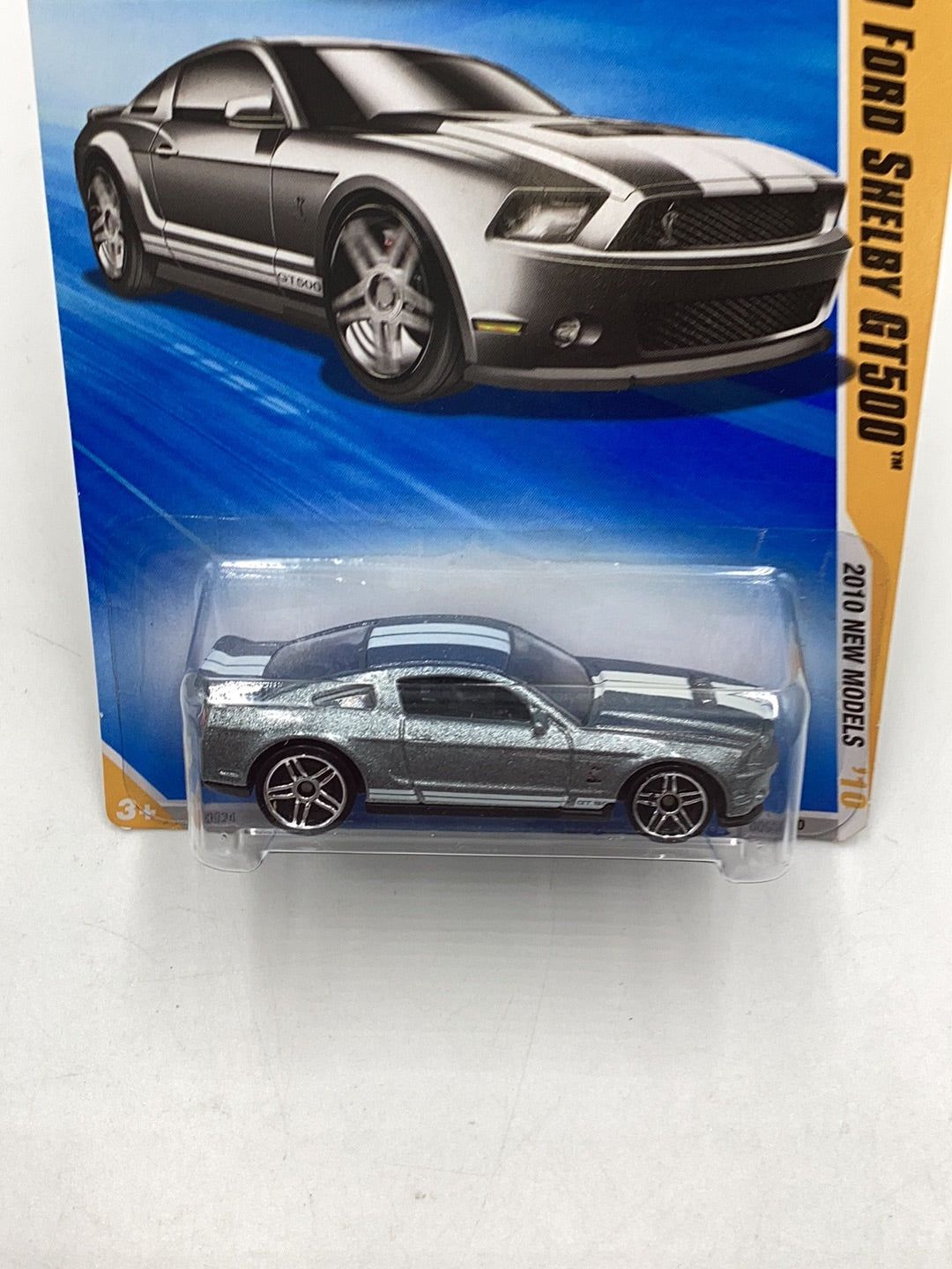 2010 Hot wheels #9 10 Ford Shelby GT500 silver