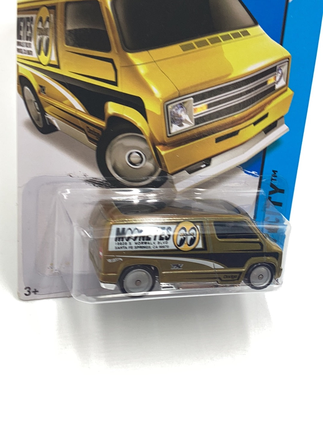 2015 Hot Wheels super treasure hunt #20 Custom 77 Dodge Van Mooneyes W –  carolinasdiecast