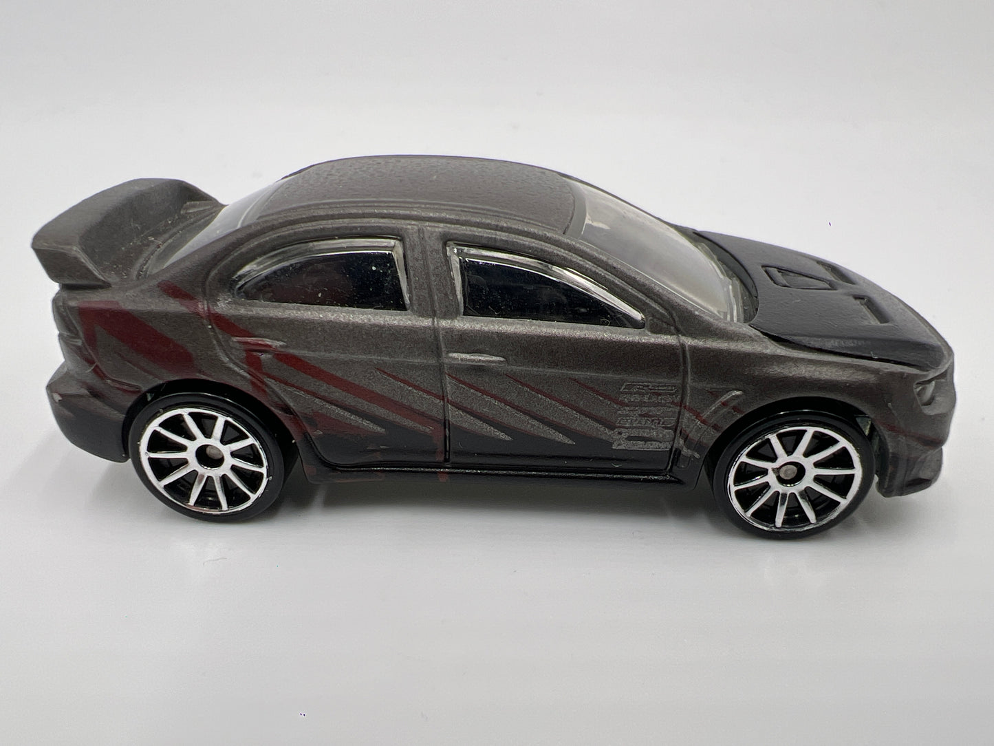 Hot Wheels 1/64 Color Shifters 2008 Mitsubishi Lancer Evolution Silver/Gray Loose HTF