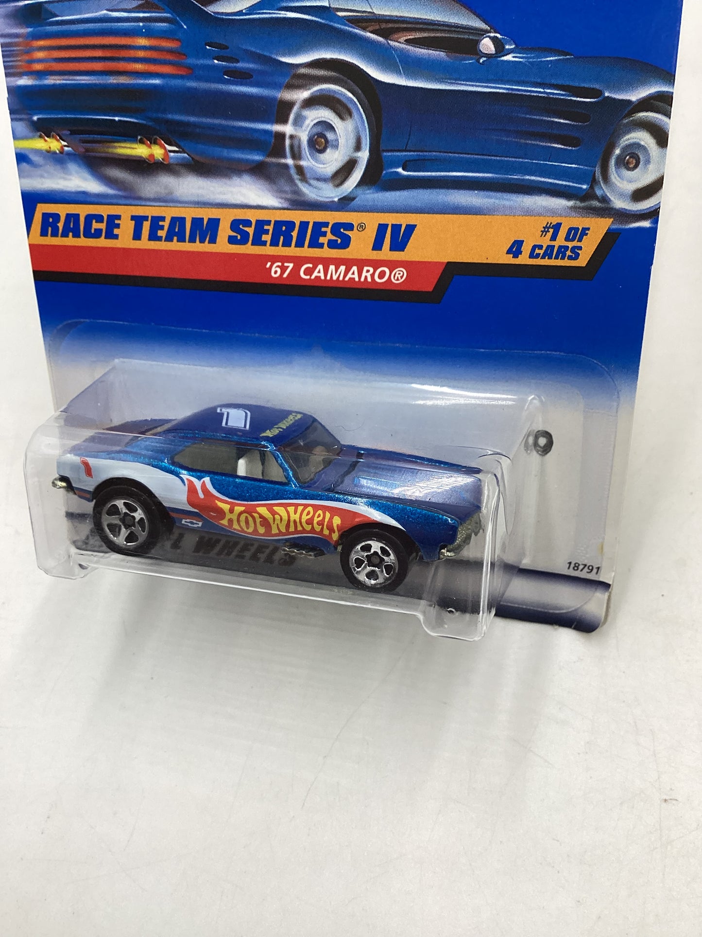 1997 Hot Wheels #725 Race Team Series IV 1/4 ‘67 Camaro 18D