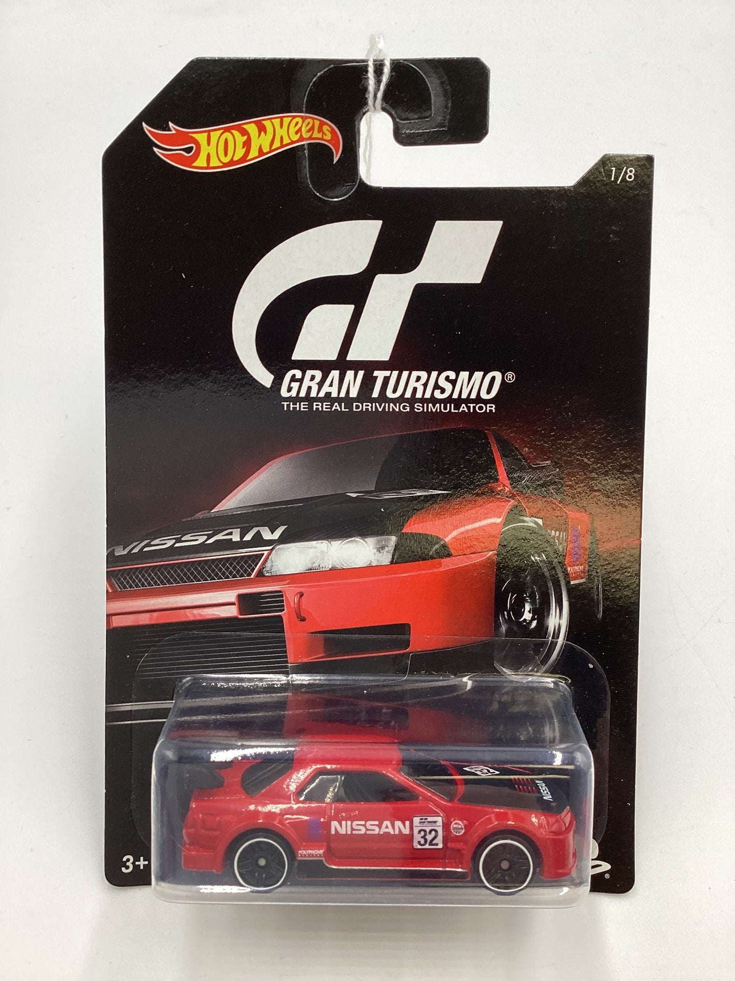 Hot Wheels Gran Turismo #1 Nissan Skyline GT-R R32 Red 156A