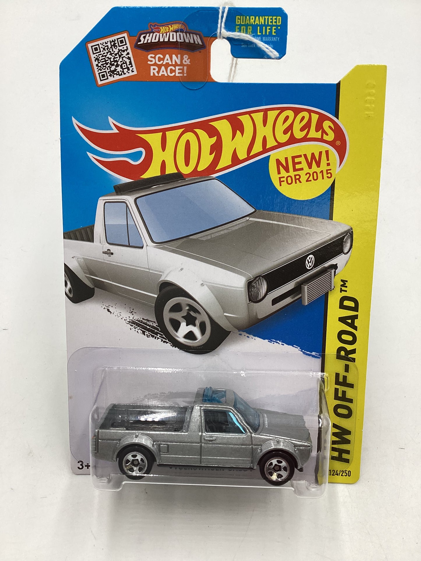 2015 Hot Wheels Off Road #124 Volkswagen Caddy Silver 95F