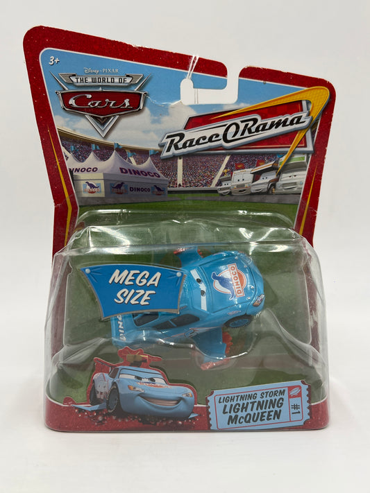 Disney Pixar The World Of Cars Race O Rama #1 Mega Size Lightning Storm Lightning McQueen