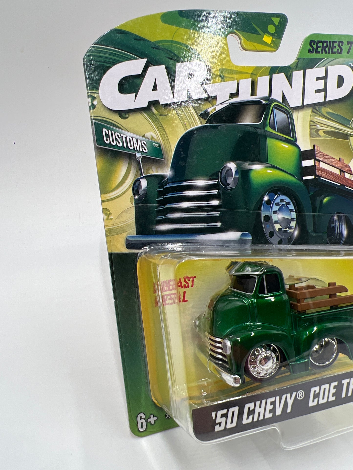 MGA Car Tuned Series 7 #5 50 Chevy COE Truck Green