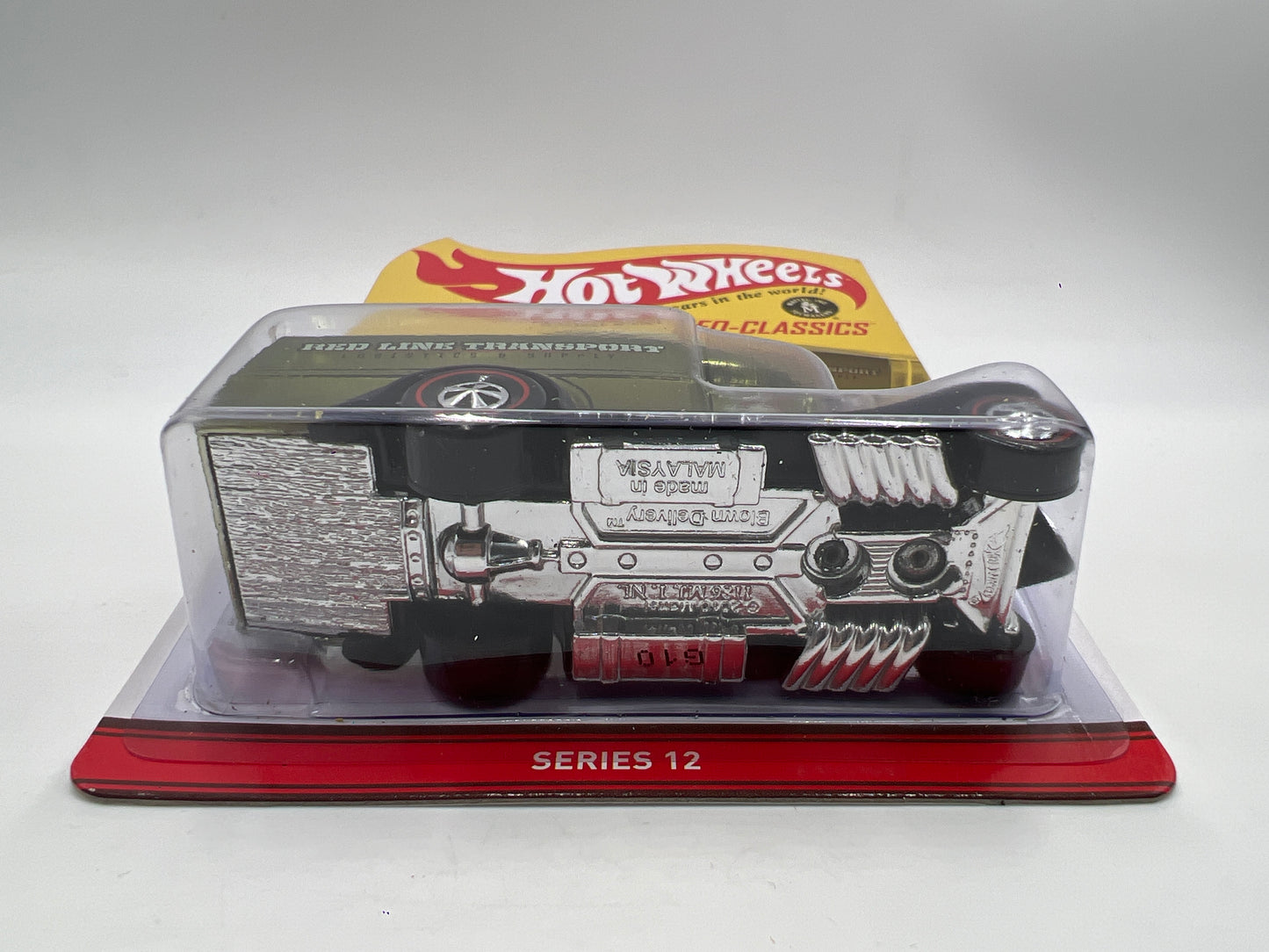 2013 Hot Wheels RLC Neo-Classics Series 12 #4 3317/4500 Blown Delivery Green W/Protector