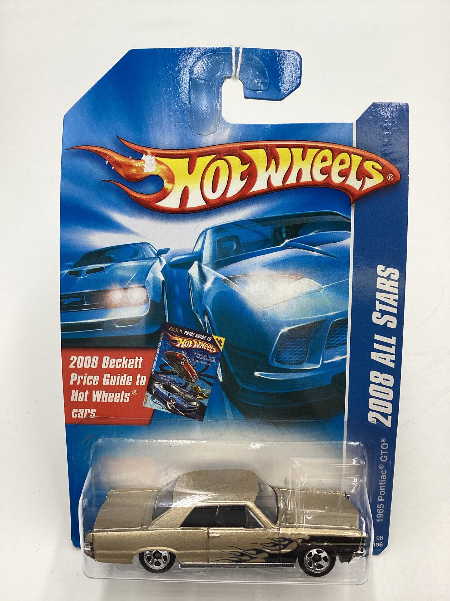 2008 Hot Wheels All Stars #70 1965 Pontiac GTO Gold Alt Art Card Kmart Exclusive 239B