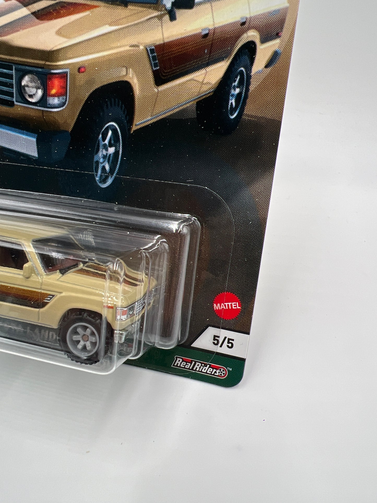 Hot Wheels Premium Toyota #5 Toyota Land Cruiser FJ60 Tan 255C