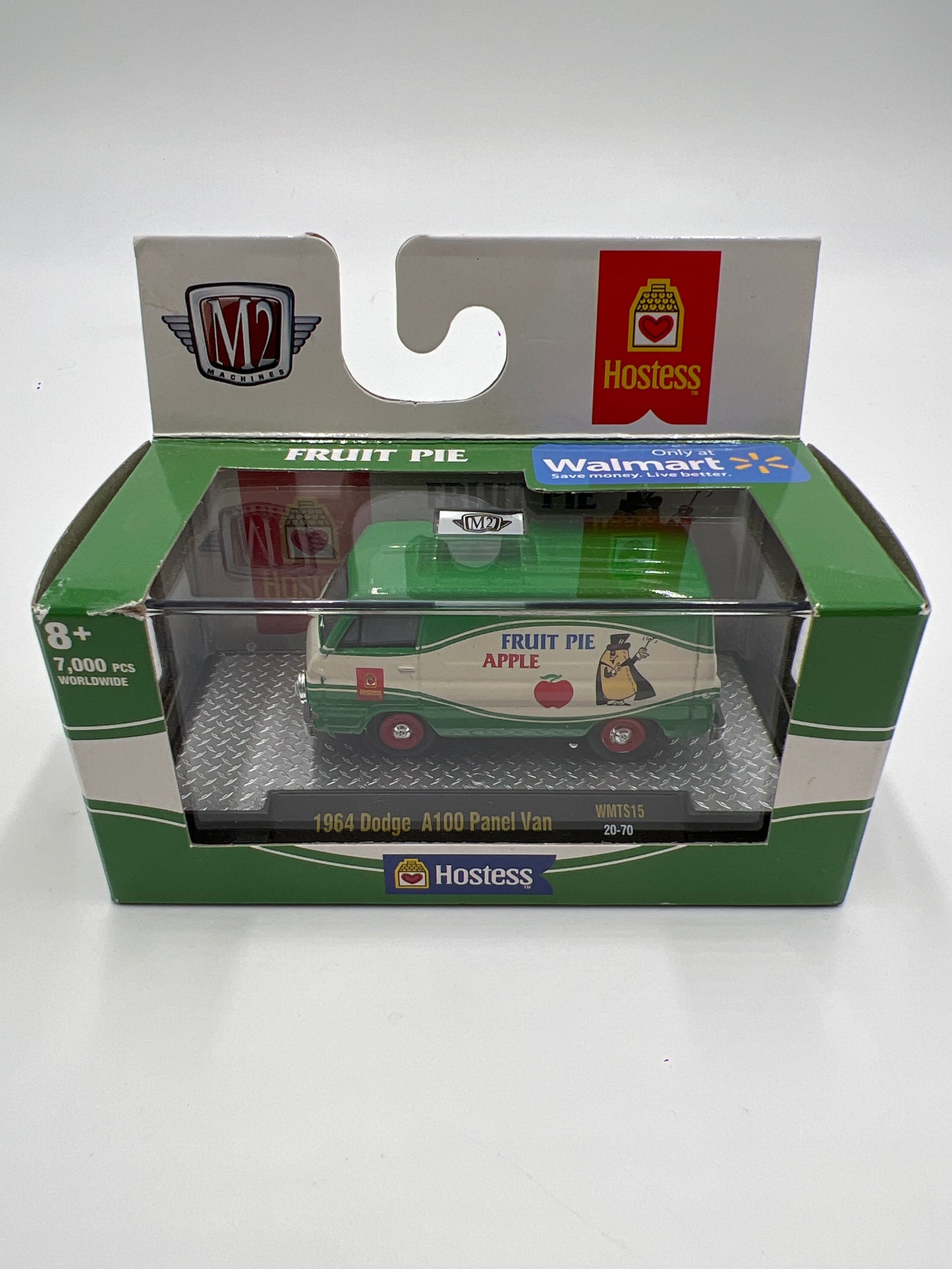 M2 Machines Hostess Fruit Pie Walmart Exclusive 1964 Dodge A100 Panel Van Green WMTS15