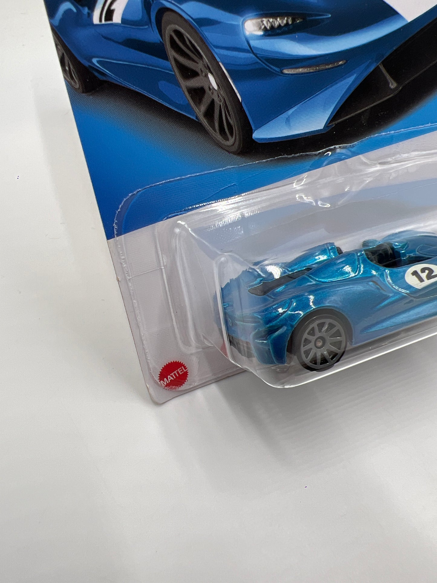 2022 Hot Wheels Exotics #203 McLaren Elva Blue 103C