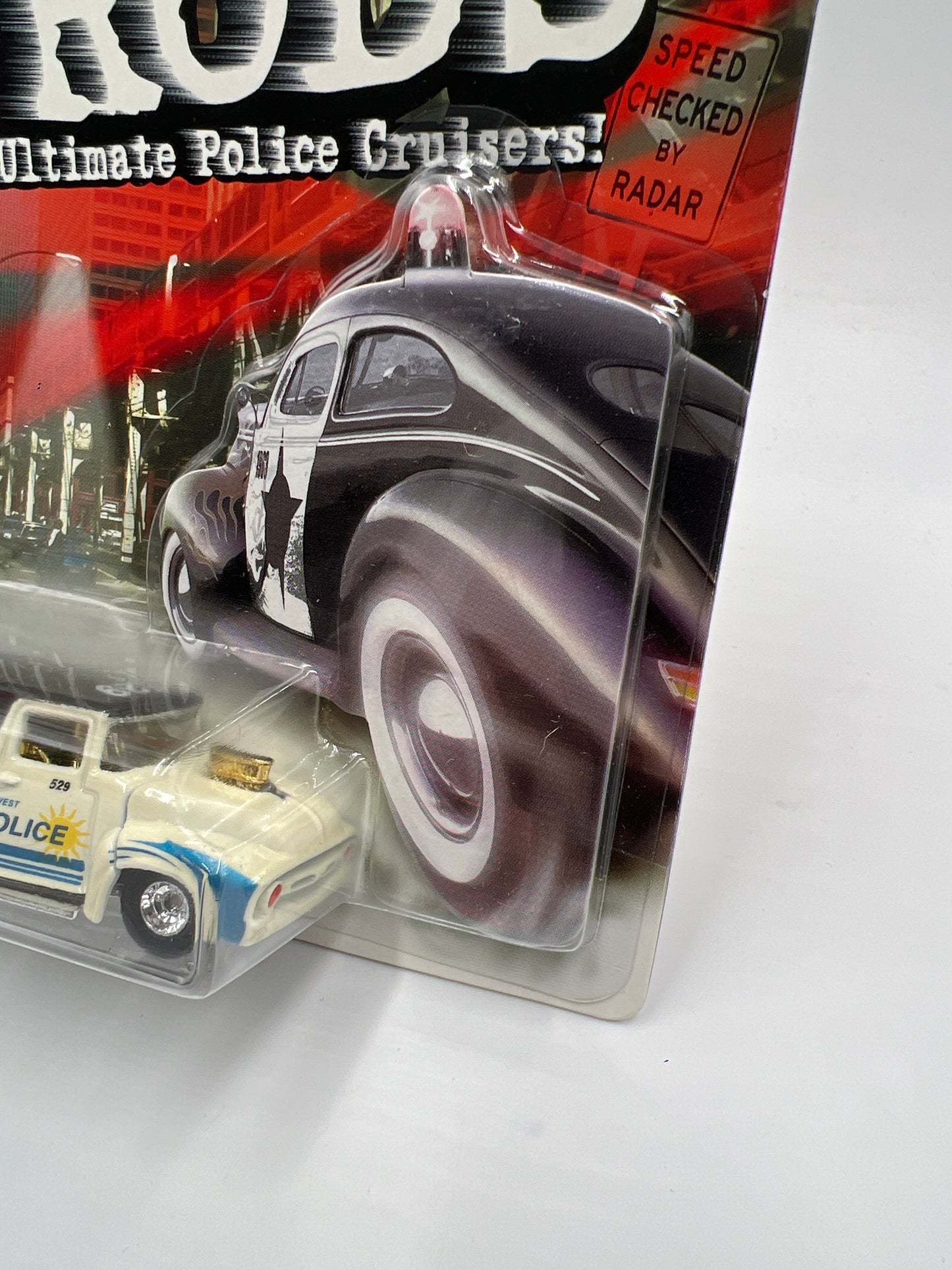 Hot Wheels Cop Rods Series 2 Key West FL 56 Ford Truck W/Real Riders