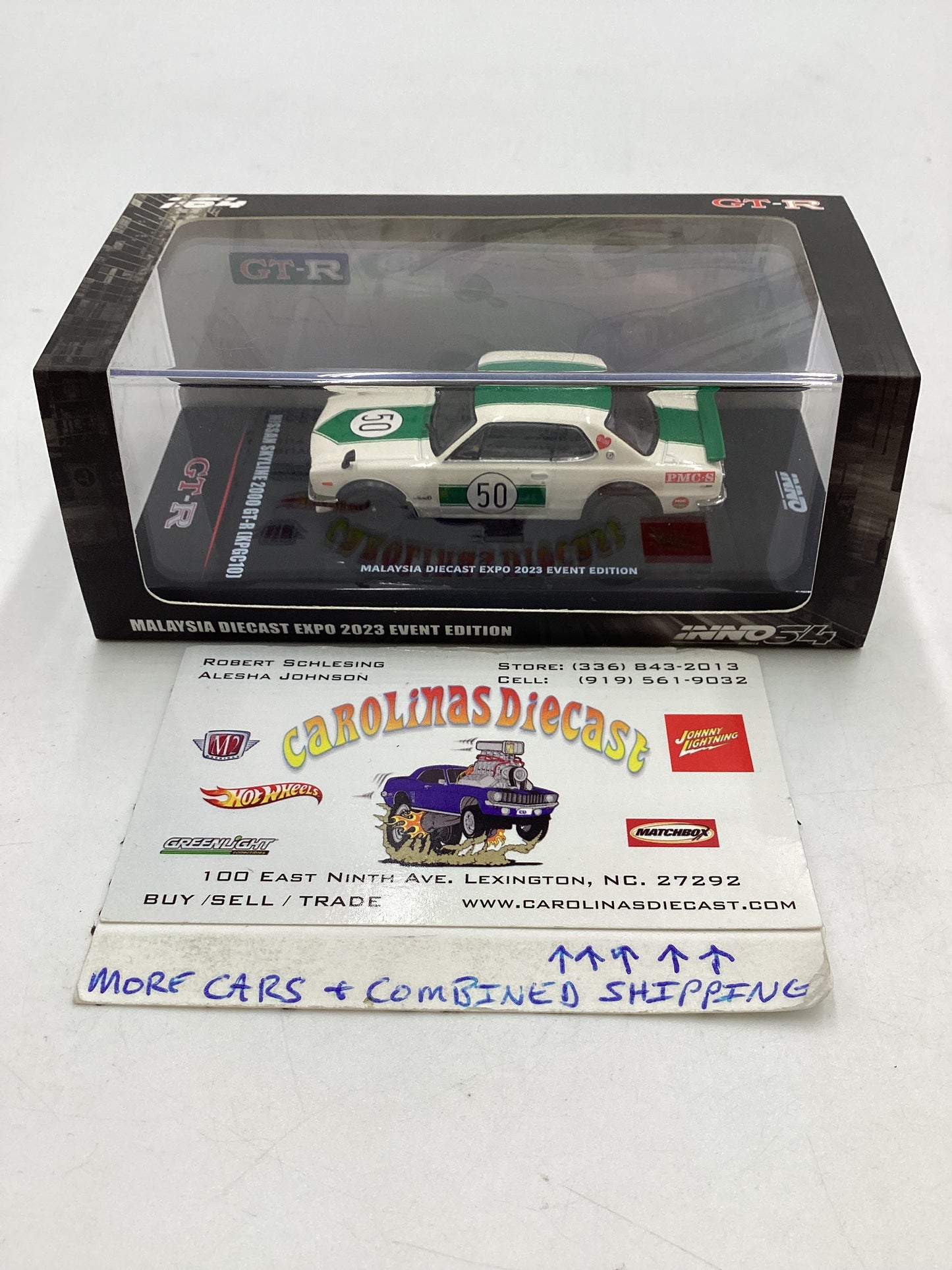 Inno64 Malaysia Diecast Expo 2023 Nissan Skyline 2000 GT-R [KPGC10] 50