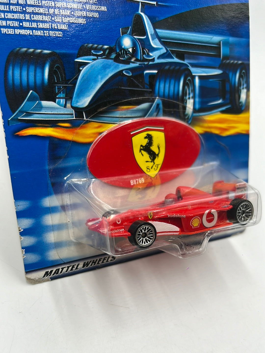 Hot Wheels Grand Prix Red Ferrari Formula One (F1) B8769