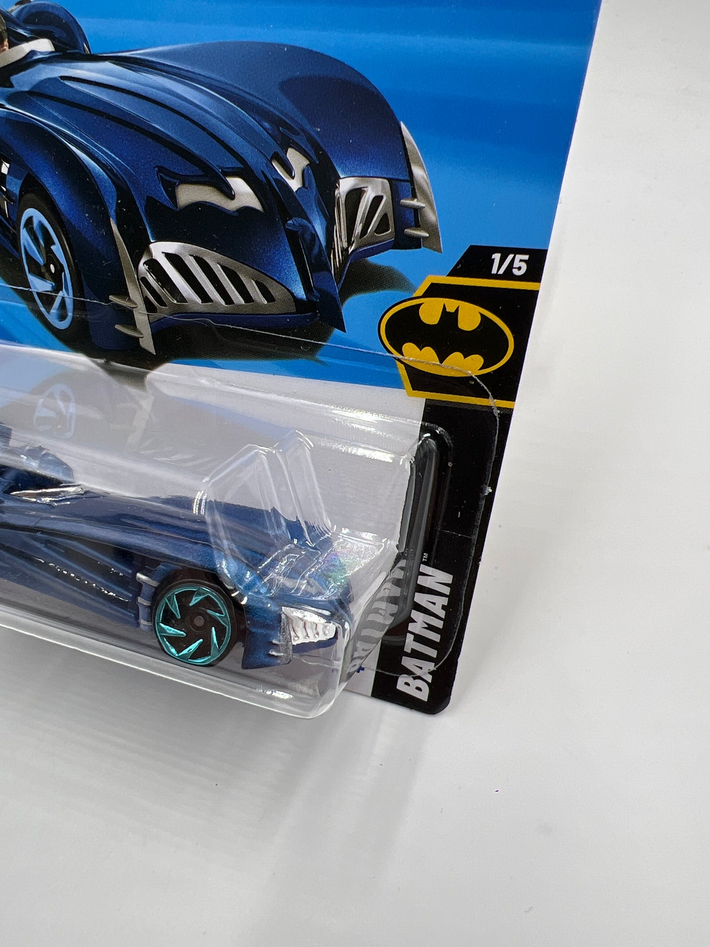 2025 Hot Wheels Batman #2 Batman & Robin Batmobile Blue 118C