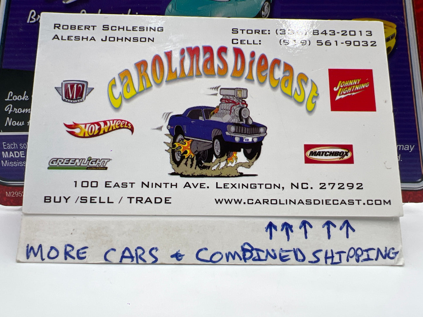 Disney Pixar Cars Al Oft The Lightyear Blimp Blue (Card Not Perfect) 138A