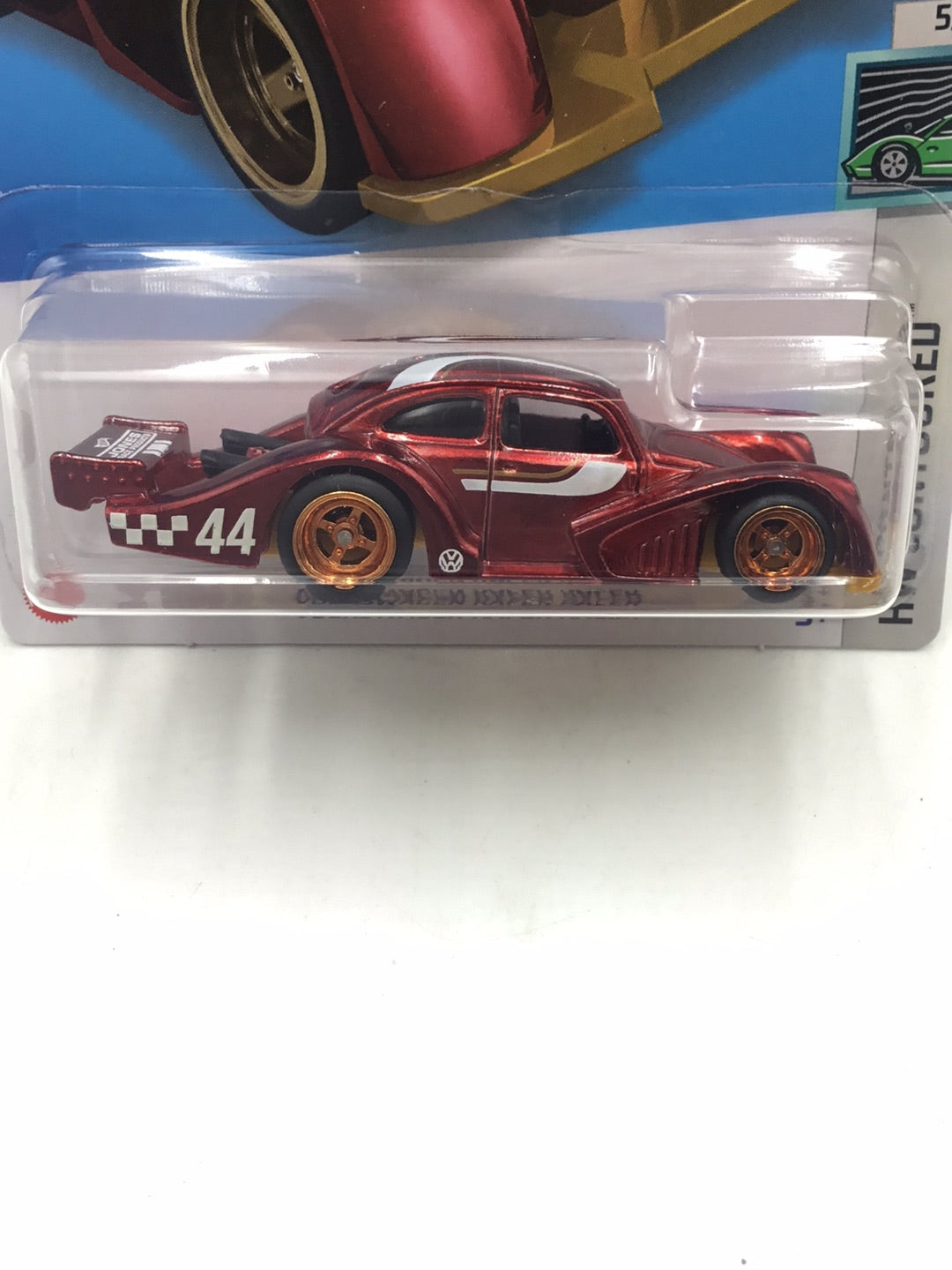 2022  hot wheels super treasure hunt Volkswagen Kafer Racer Factory sealed sticker W/ Protector