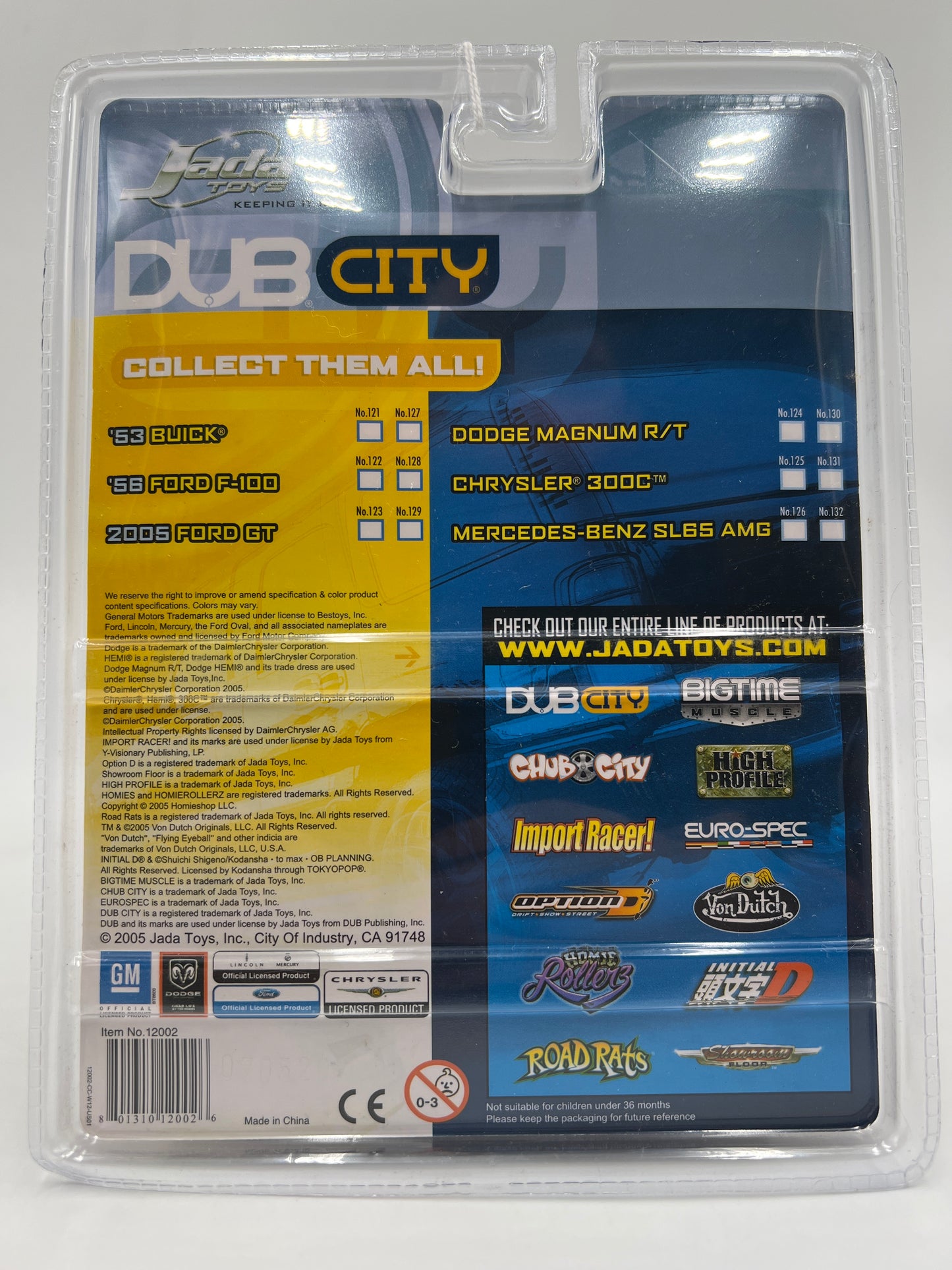 Jada Toys Dub City Kustoms Wave 12 #127 Dodge Magnum R/T Silver/Blue 184F