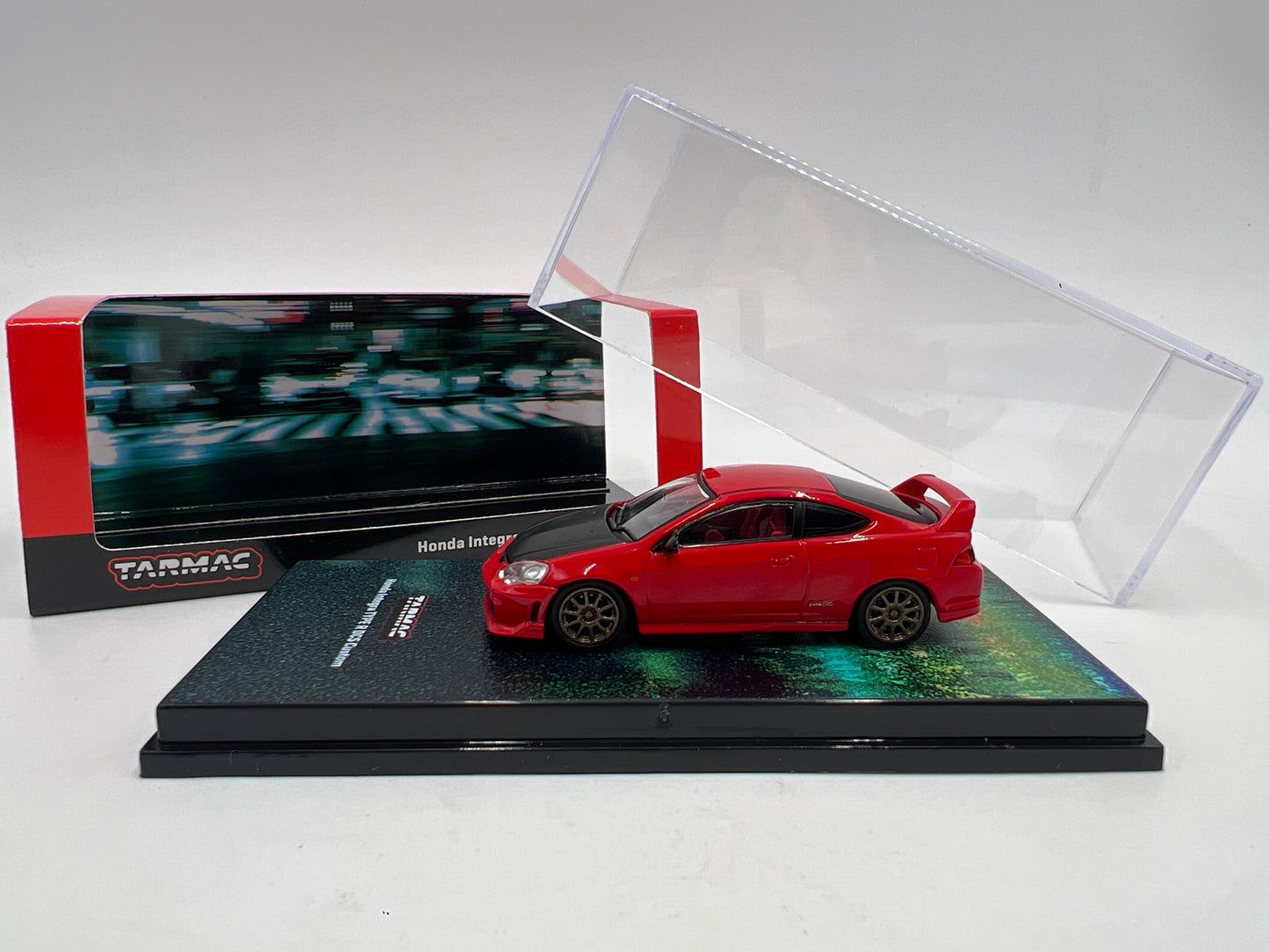 Tarmac Works x Road 64 Honda Integra Type R DC5 Custom Red