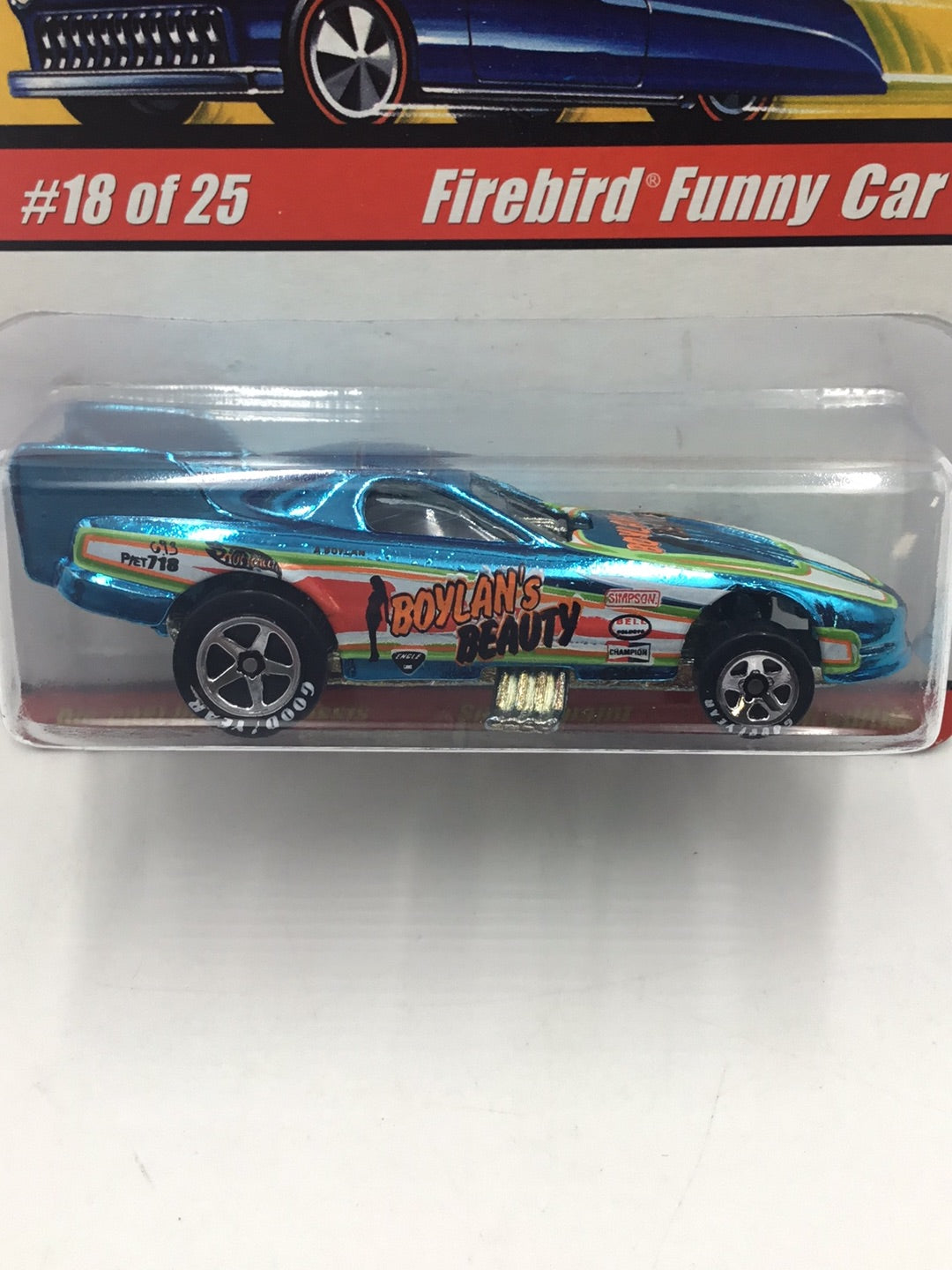 Hot wheels classics series 1 #18 Firebird Funny Car HH1