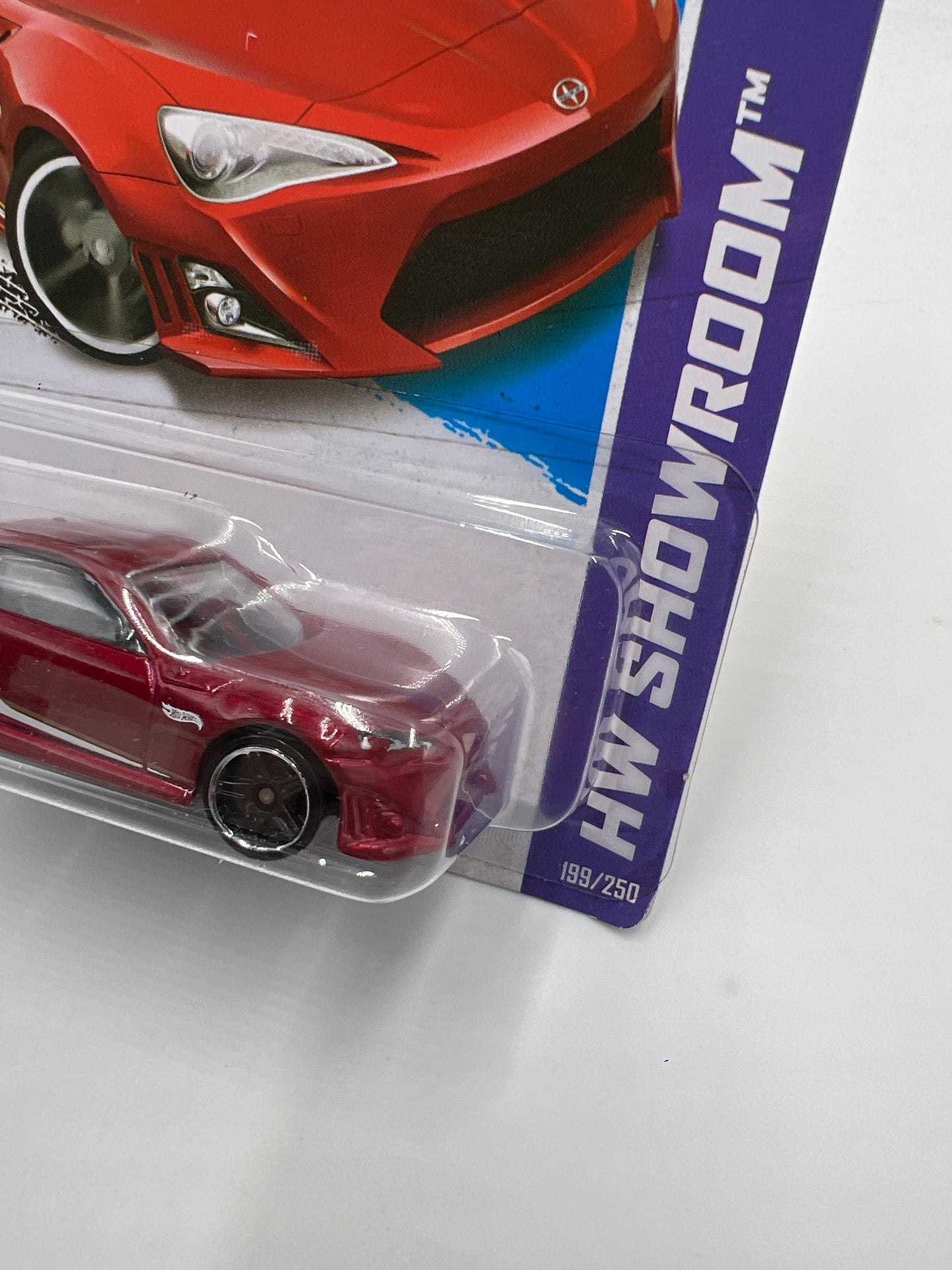 2013 Hot Wheels Showroom #199 Scion FR-S Red SR