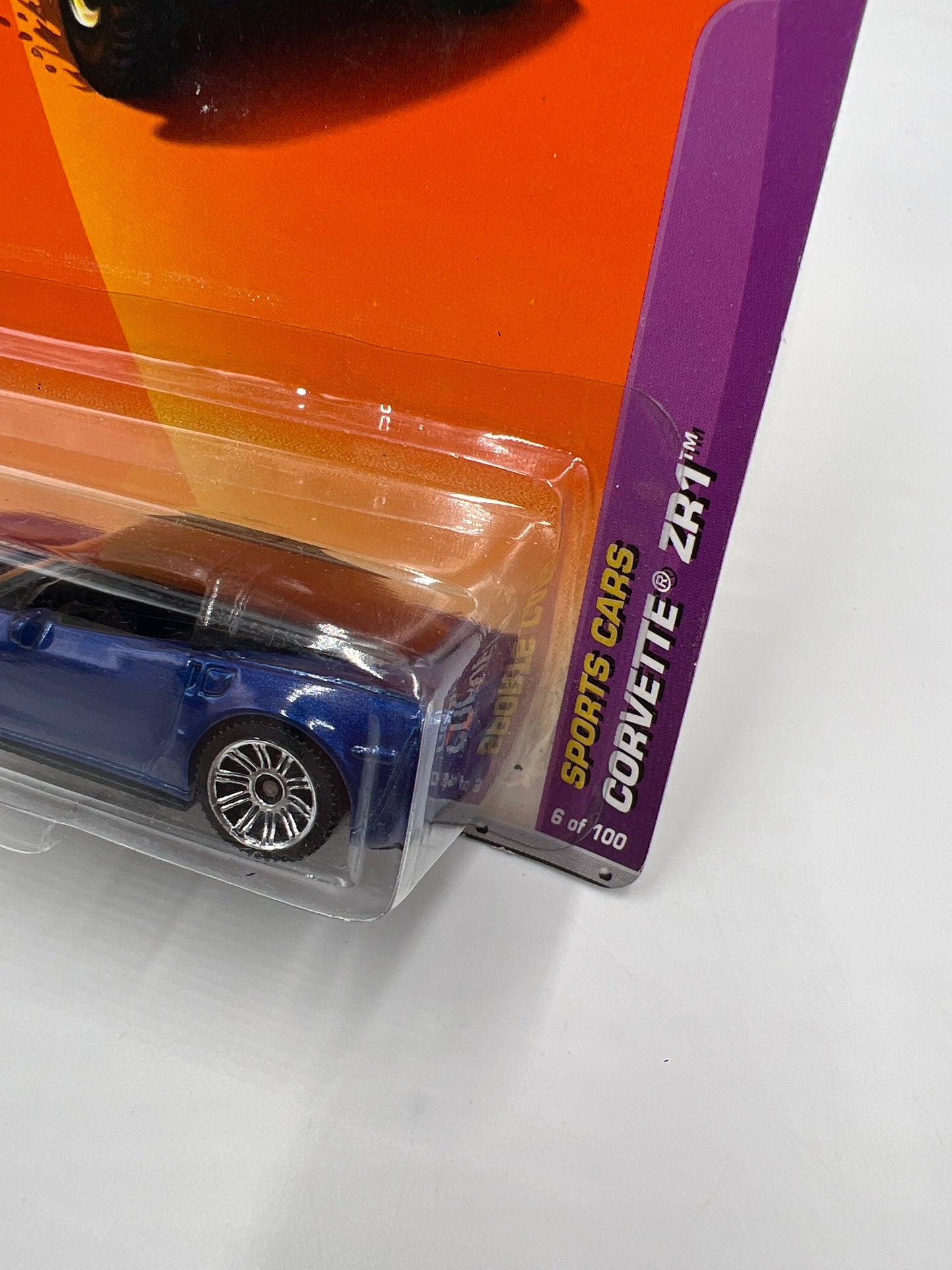 Matchbox Sports Cars #6 Corvette ZR1 Blue 216D