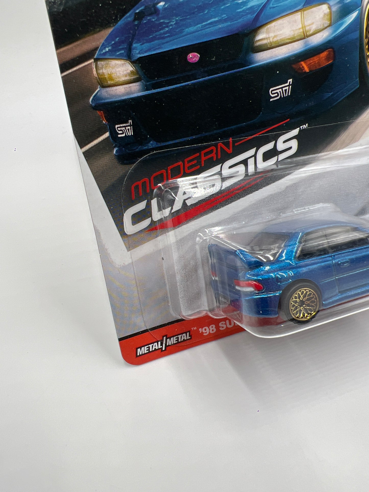 Hot Wheels Premium Modern Classics #2 98 Subaru Impreza 22B STi-Version Blue 243A