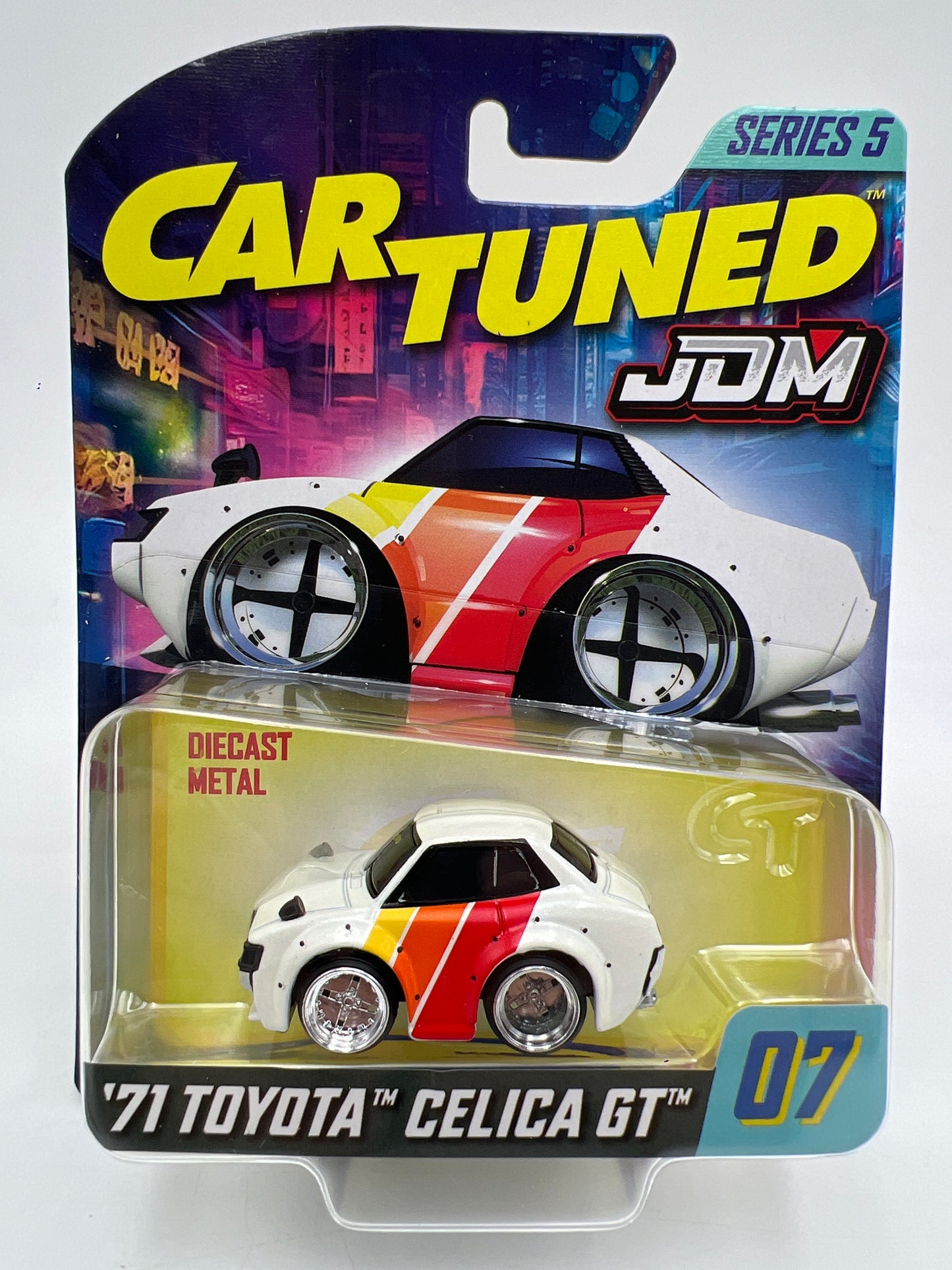 MGA Car Tuned JDM Series 5 #7 71 Toyota Celica GT White