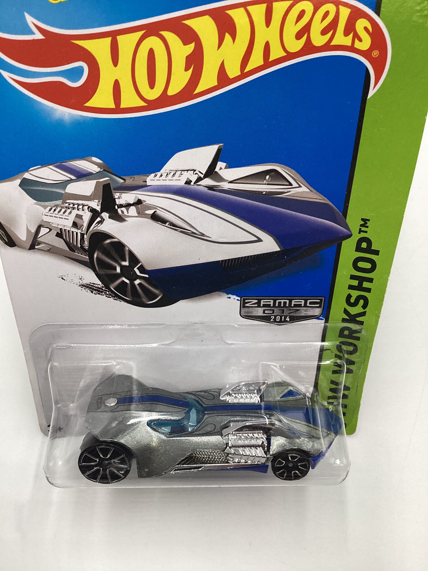 2014 Hot Wheels Walmart Exclusive Zamac 017 #226 Twin Mill III 143D
