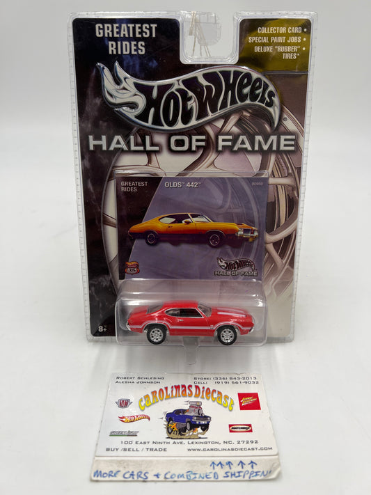 Hot Wheels Hall of Fame Olds 442 Red 271i