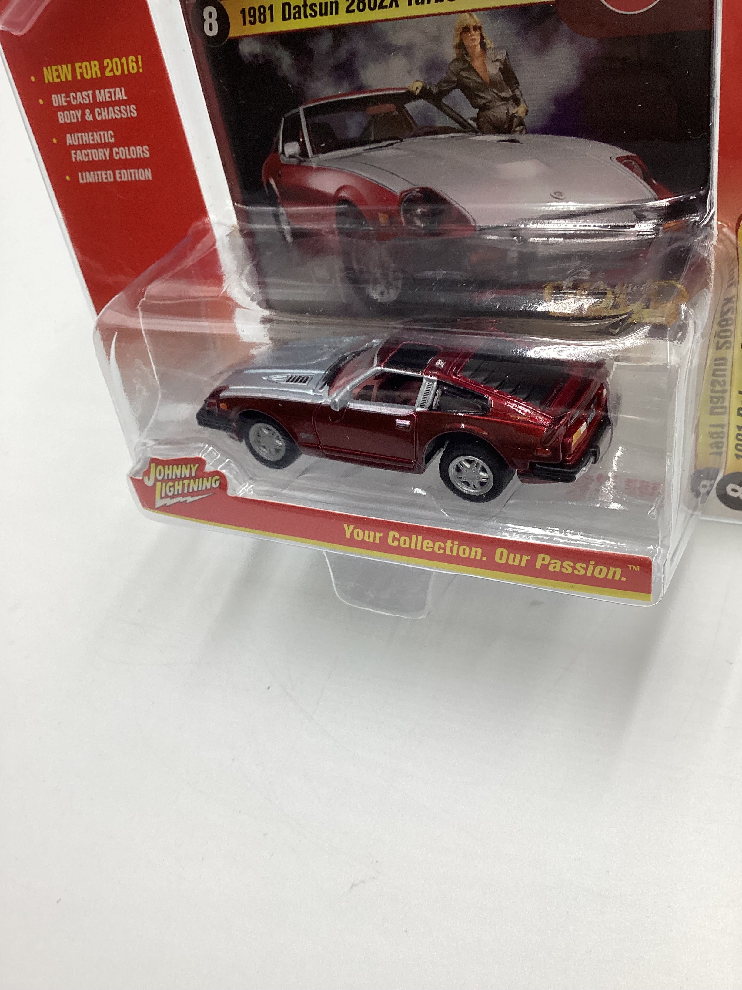 Johnny Lightning Classic Gold #8 1981 Datsun 280ZX Turbo Red 218E