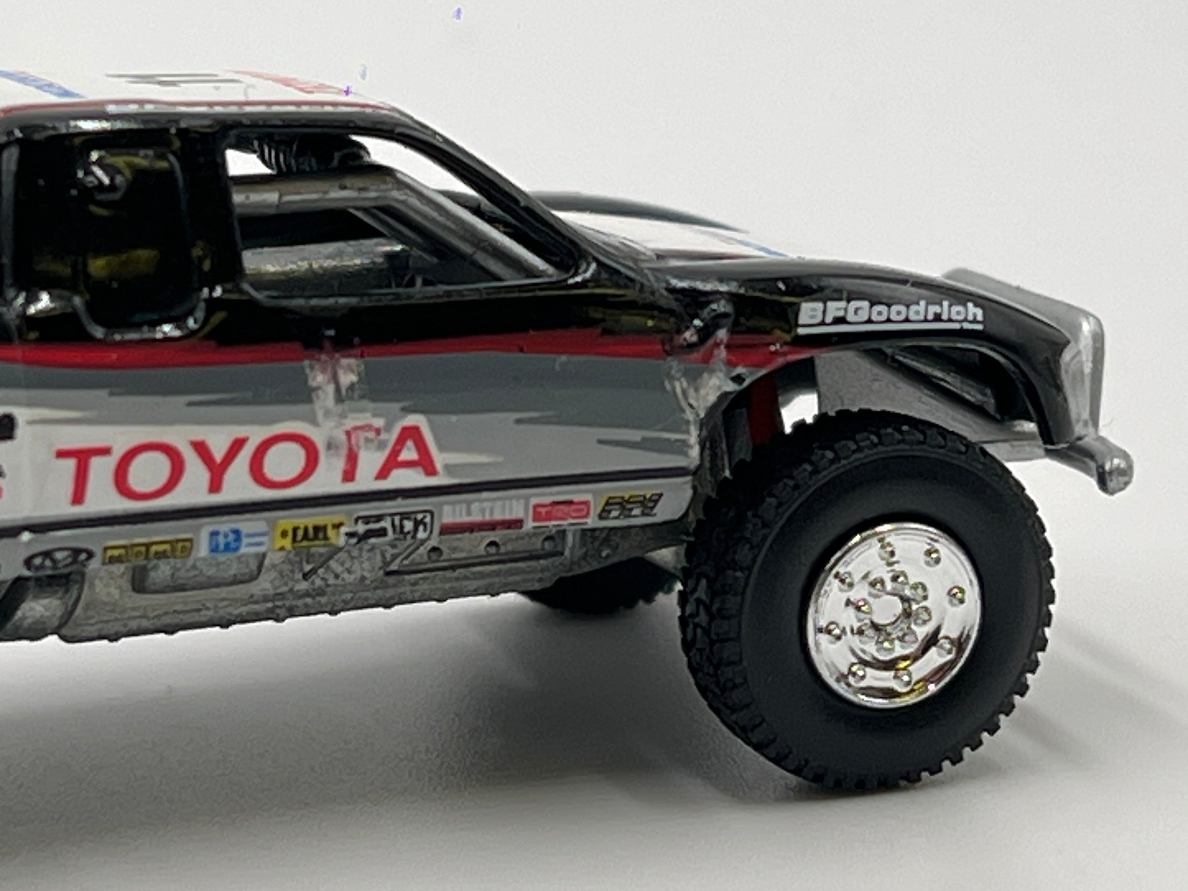 Hot Wheels 100% Black Box Premium Toyota Baja Truck Black Loose
