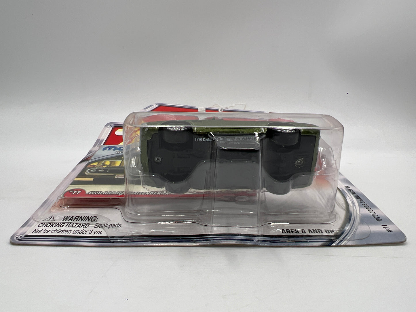 Johnny Lightning Mopar Or No Car #11 1970 Dodge Challenger TA Green 219D