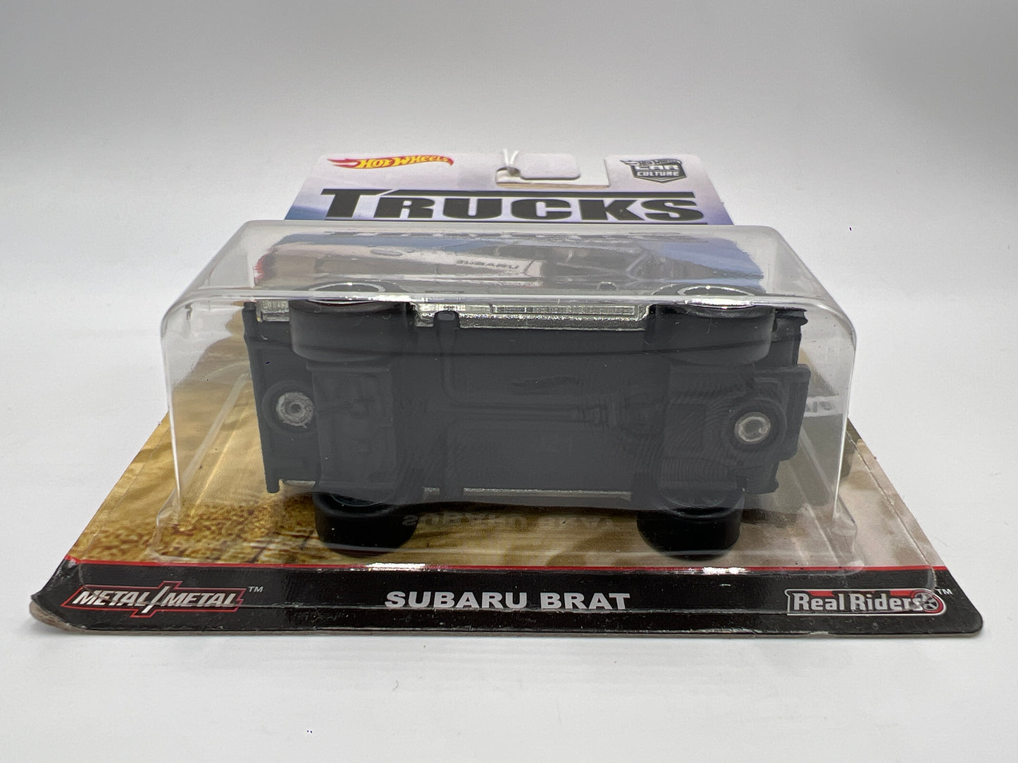 Hot Wheels Car Culture Trucks #3 Subaru Brat Raw Metal Silver 245H