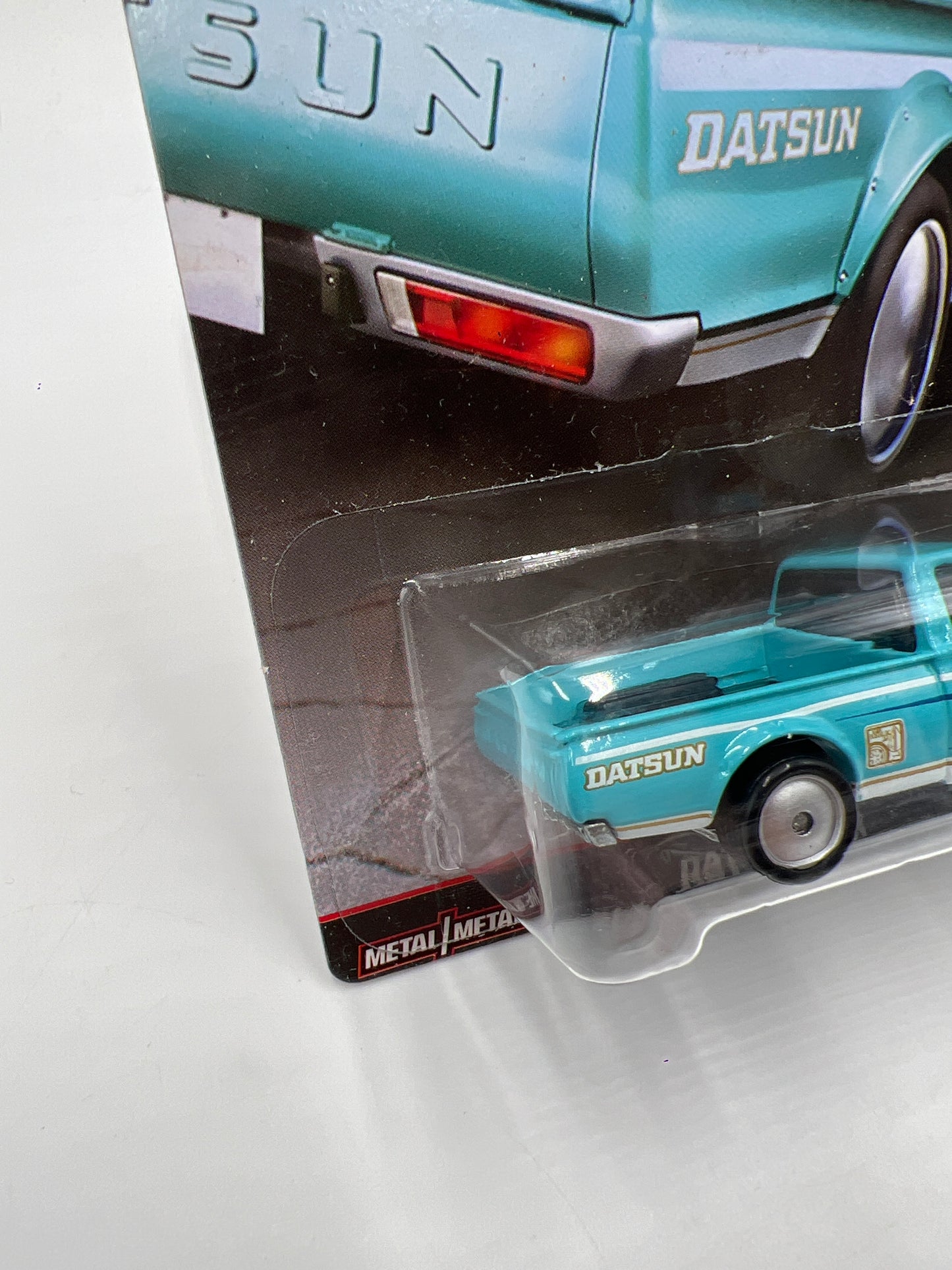 Hot Wheels Car Culture Trucks #5 Datsun 620 Light Blue 244A