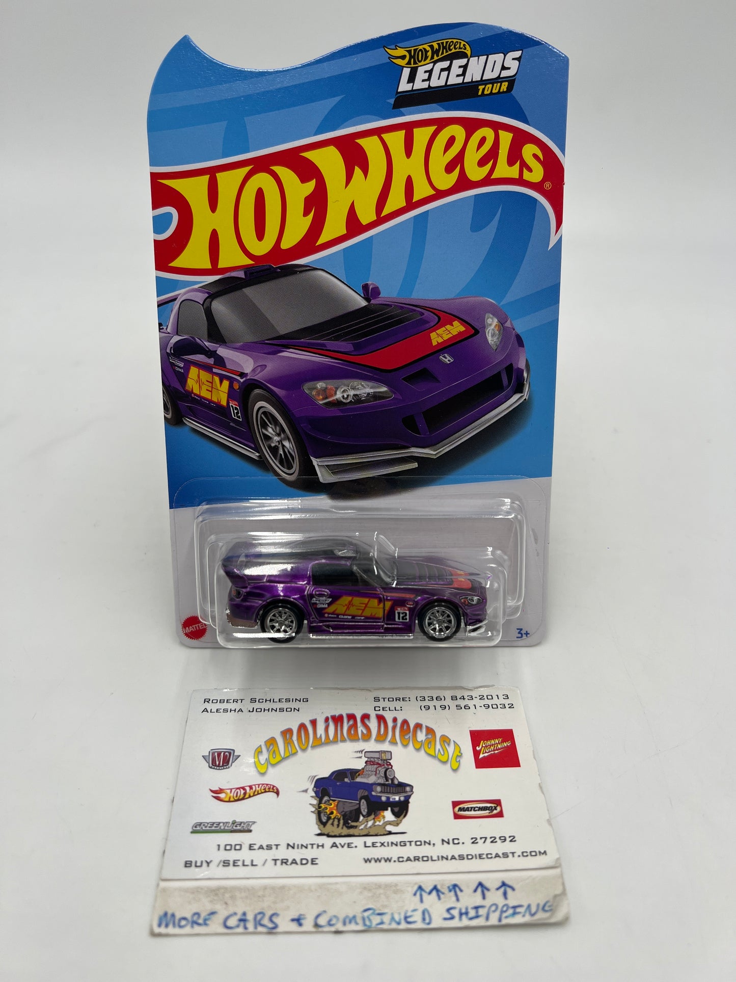 2023 Hot Wheels Legends Tour Honda S2000 Purple