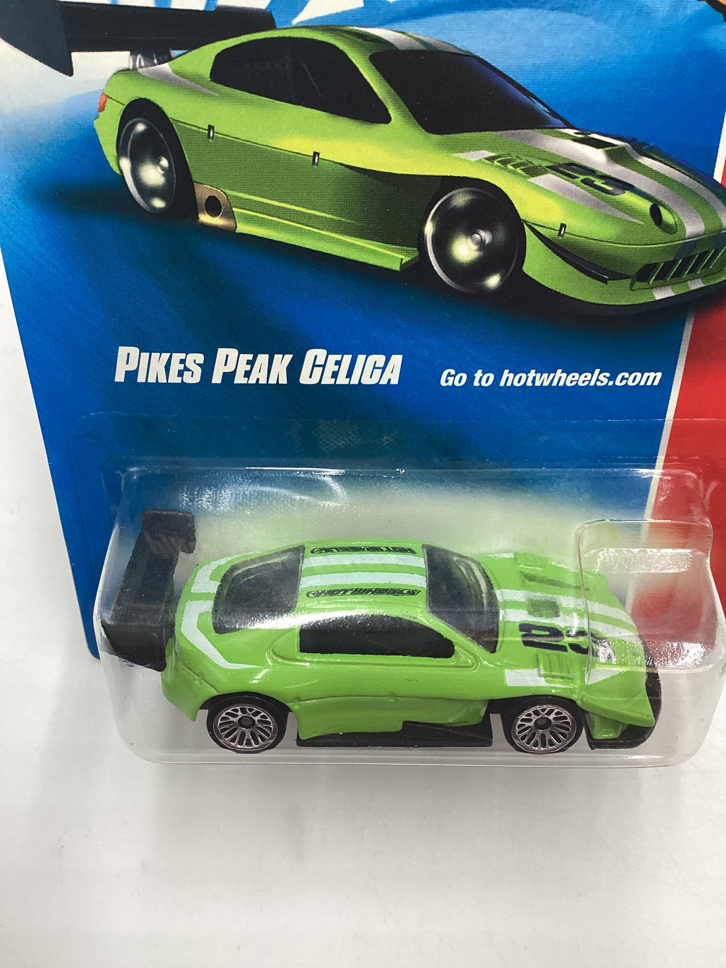 2008 Hot Wheels Web Trading Cars #88 Pikes Pike Celica Green