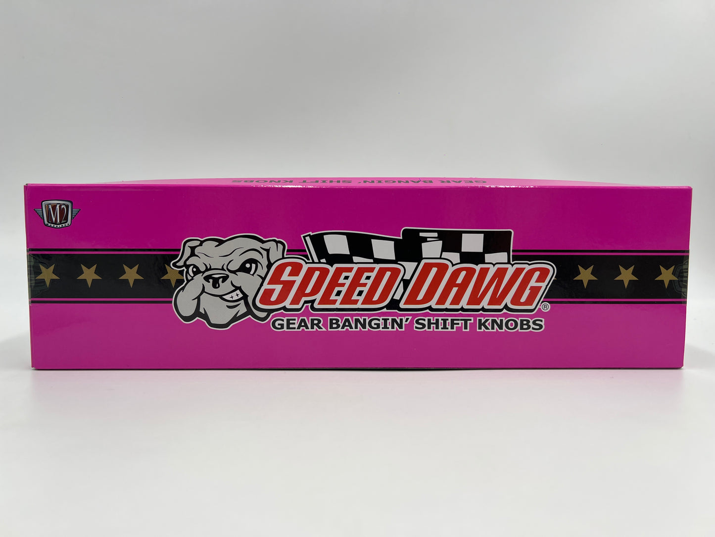 M2 Machines Auto Haulers Speed Dawg CHASE 1966 Dodge L600 COE & 1971 Dodge Challenger Funny Car Pink R86