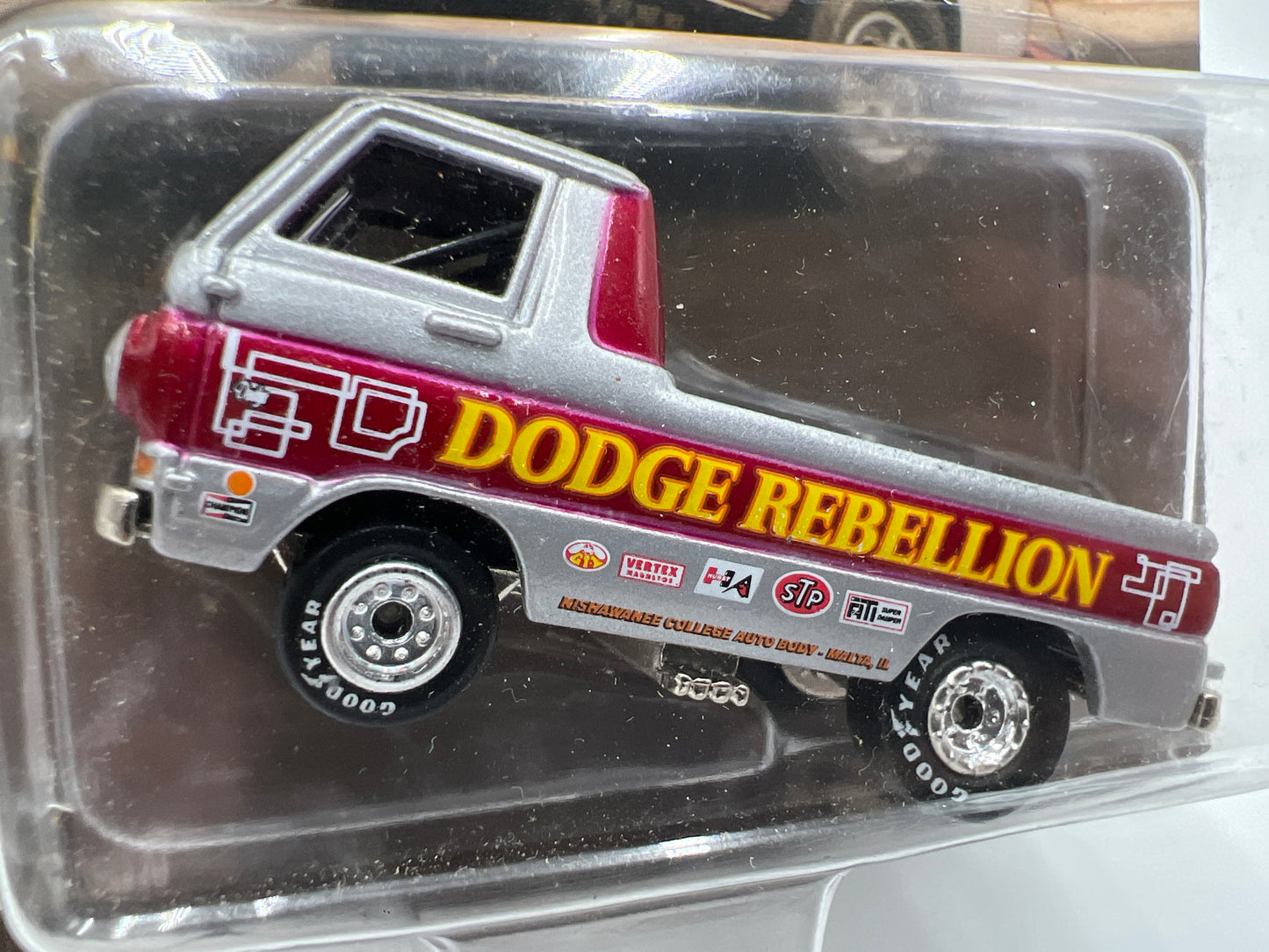 Johnny Lightning Show Stoppers John Ludwicks Dodge Rebellion Silver/Red 231E