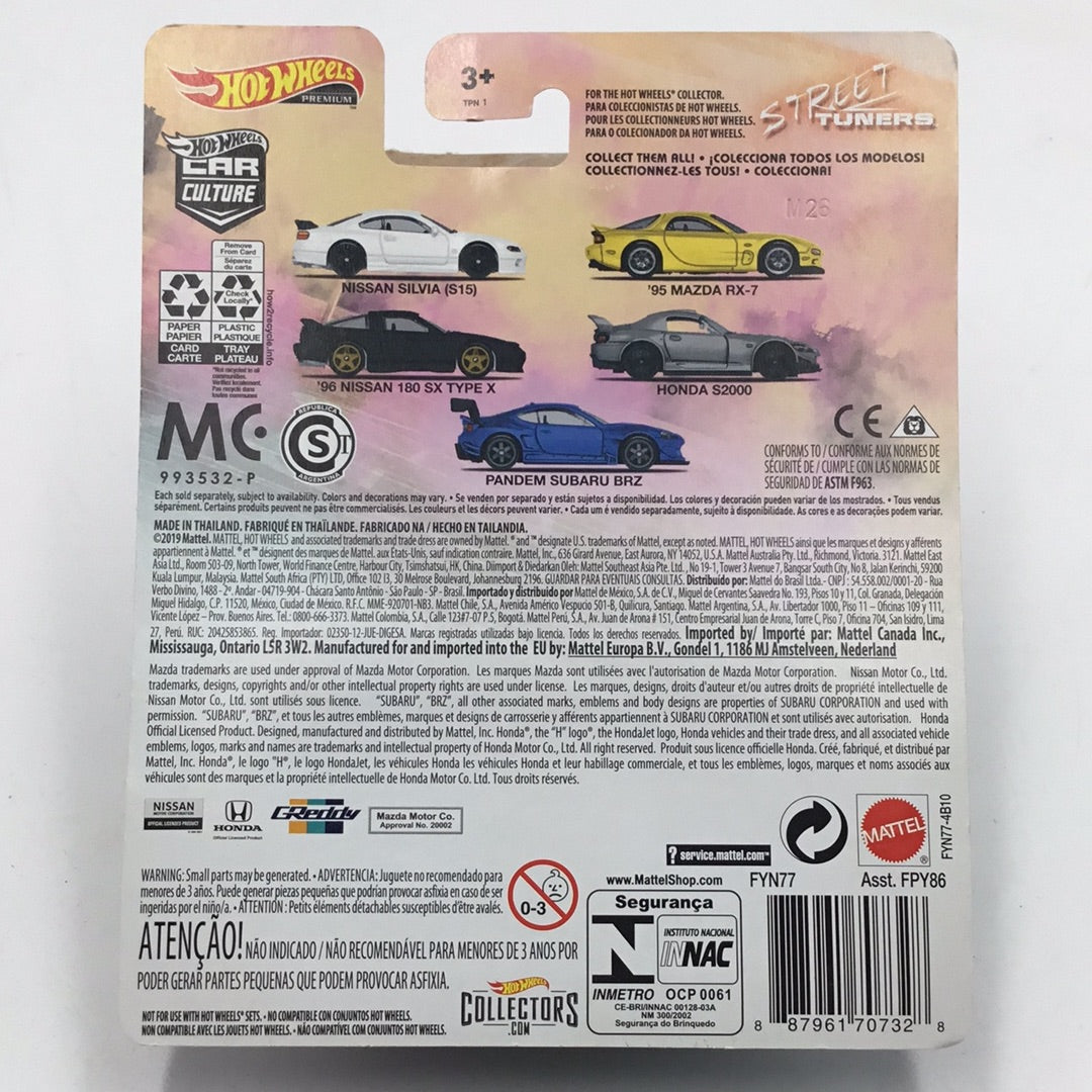 Hot wheels car culture Street Tuners  4/5 Honda S2000