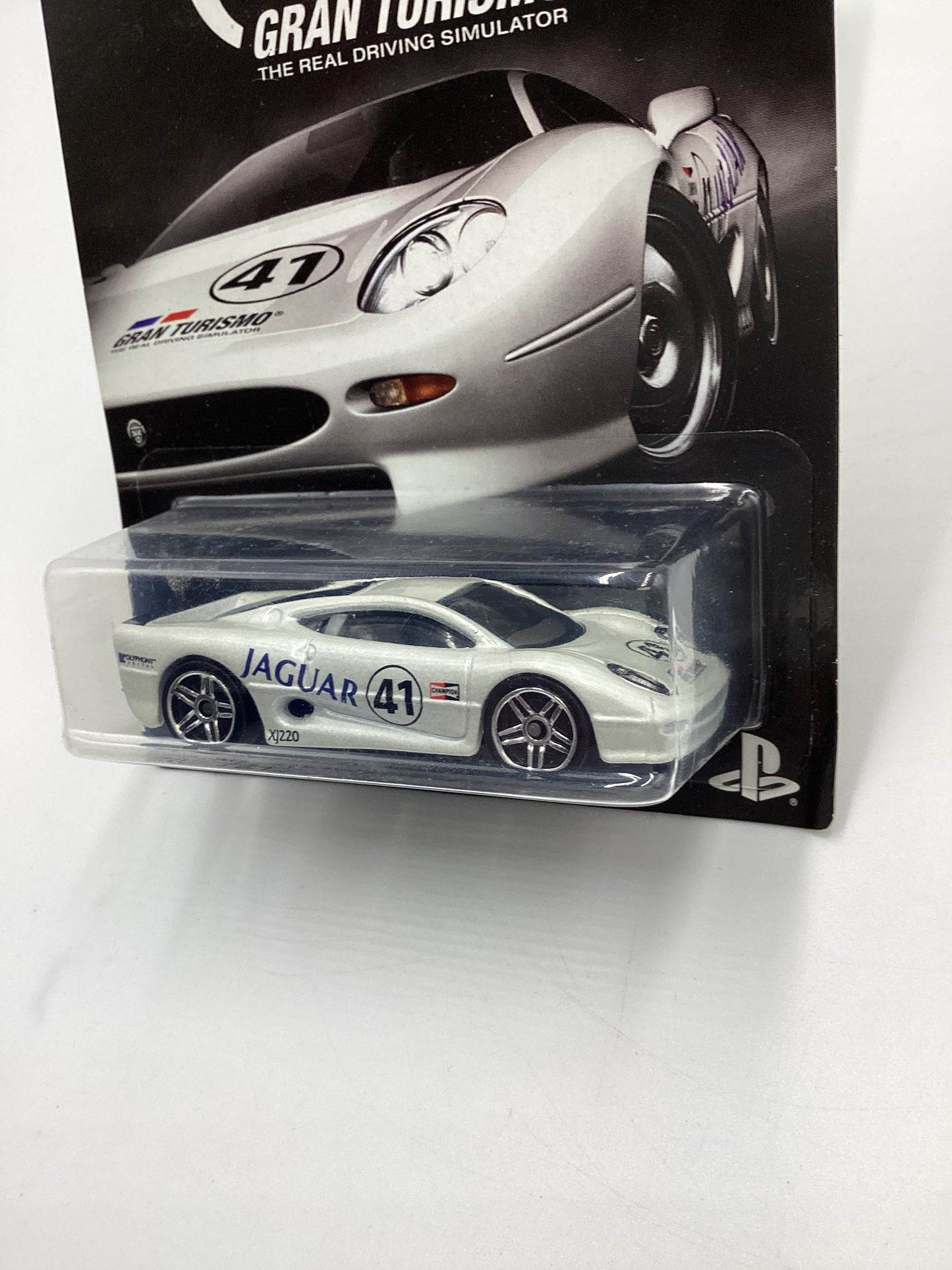 Hot Wheels Gran Turismo #2 Jaguar XJ220 White 152C