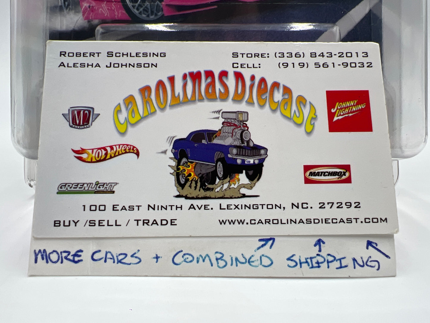 Hot Wheels Premium Fast & Furious Quick Shifters #1 Honda S2000 Pink W/Protector Cracked Blister