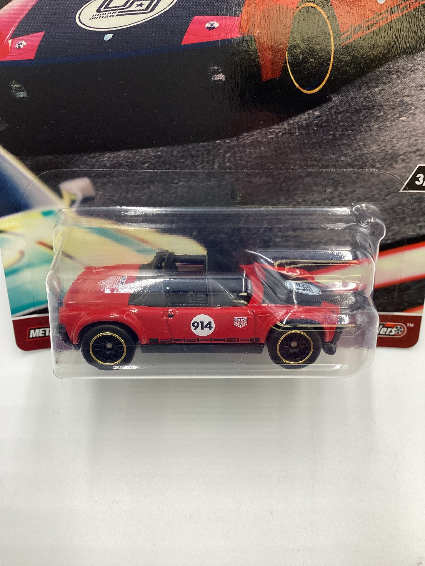 Hot wheels Race Day #3 Porsche 914-6 Red